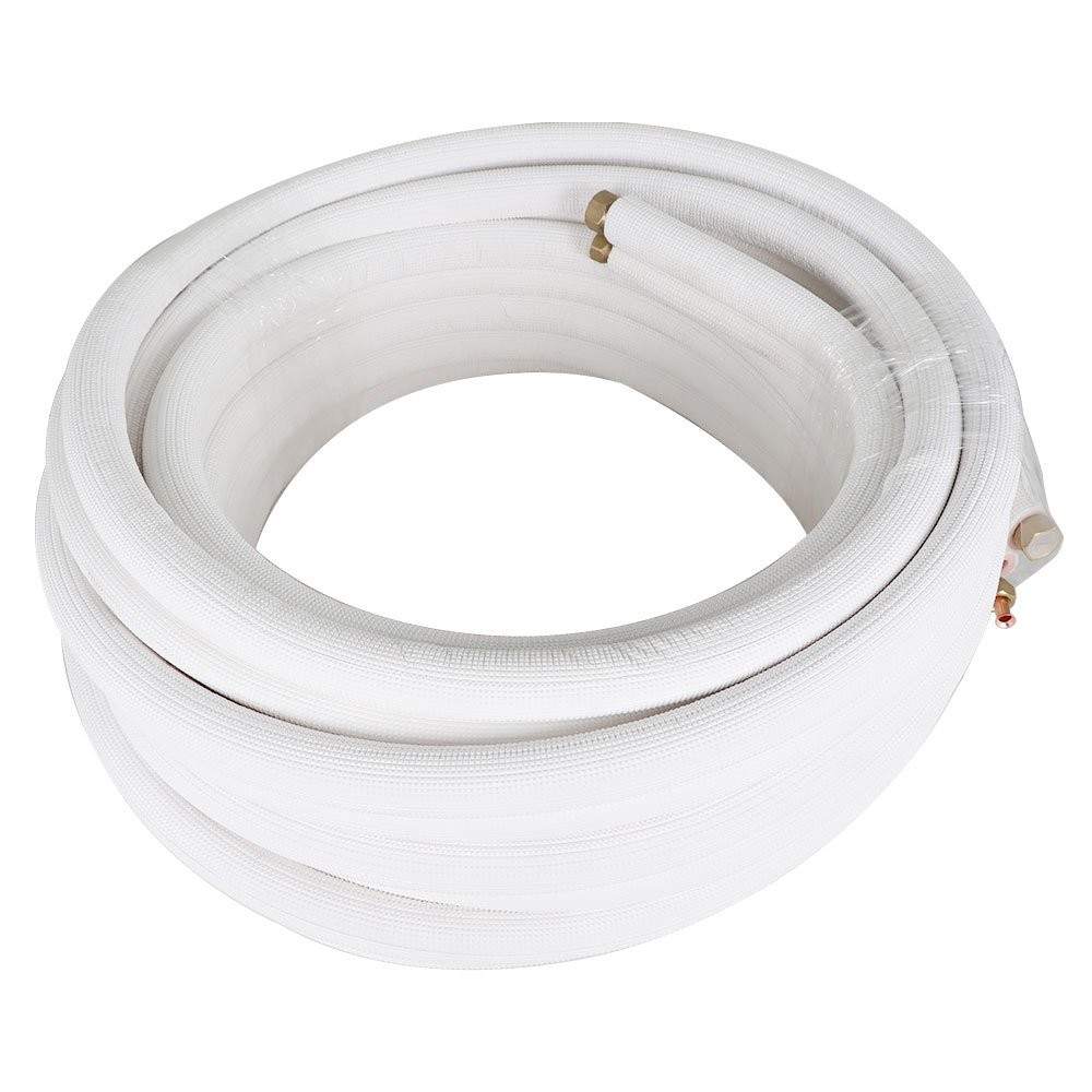 50FT Mini Split Line Set 3/8″ & 5/8″ Install Kit For Mini Split Heat Pump System