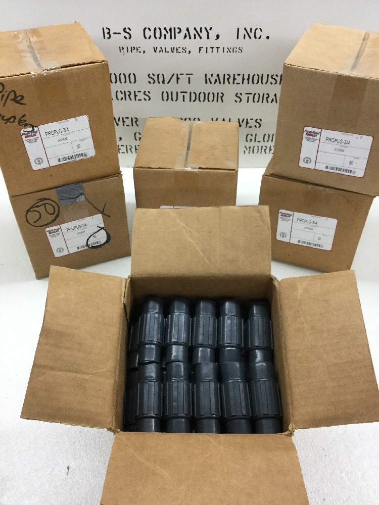 (50) PLASTI-BOND PRCPLG-3/4 3/4″ PVC Coated Rigid Conduit Coupling Fitting