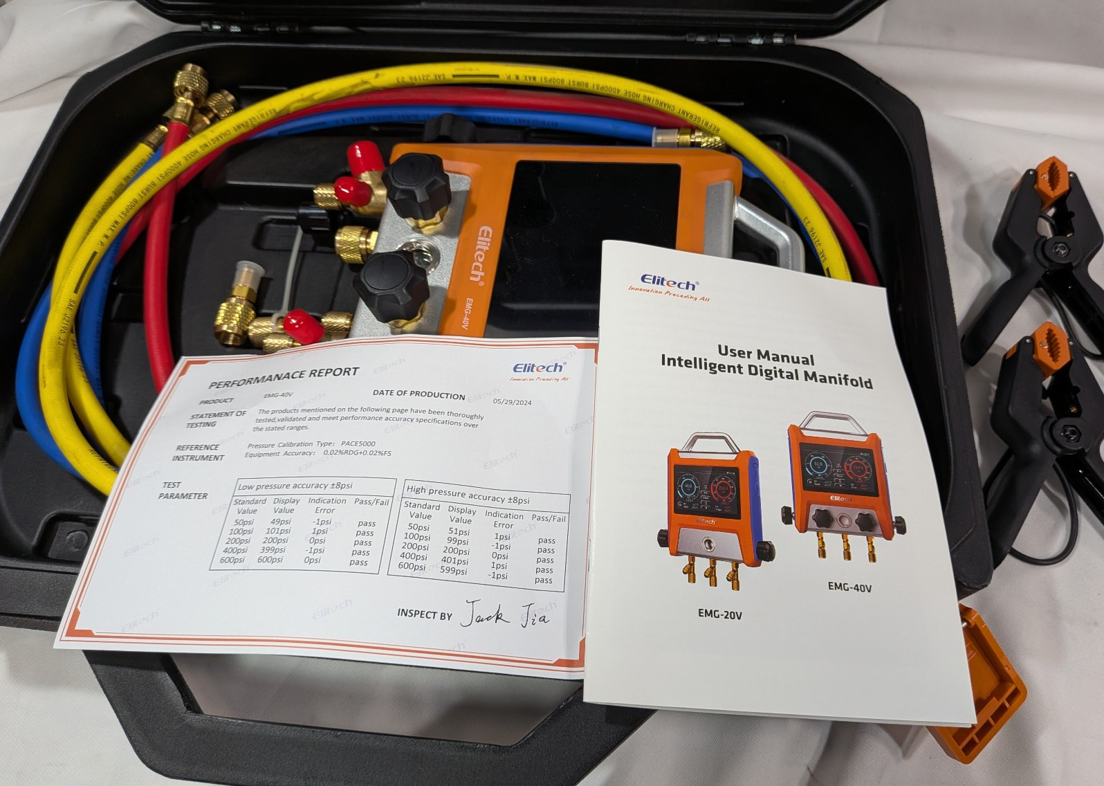 Elitech Air-Conditioning Repair Solution Pack -Dual Sensor Leak Detector IR-2
