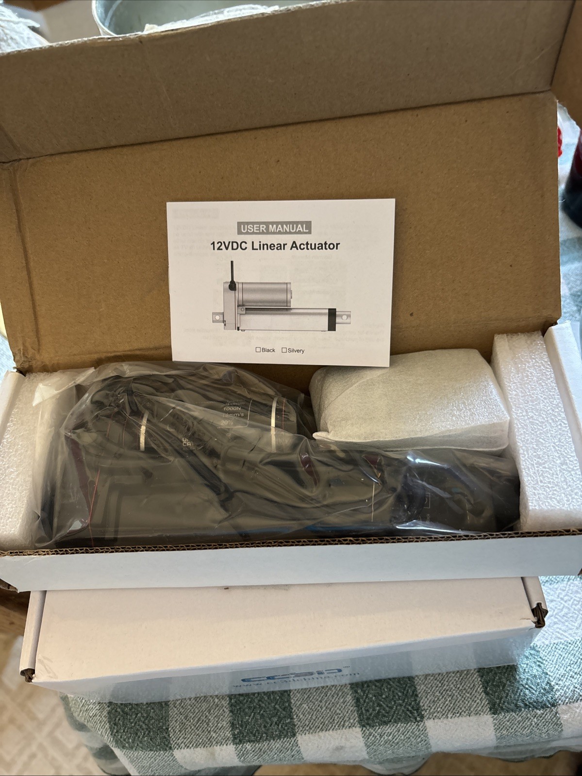 Motion Systems Linear Actuator Motor 12VDC 4000 RPM 73463-004 PJ26100QY