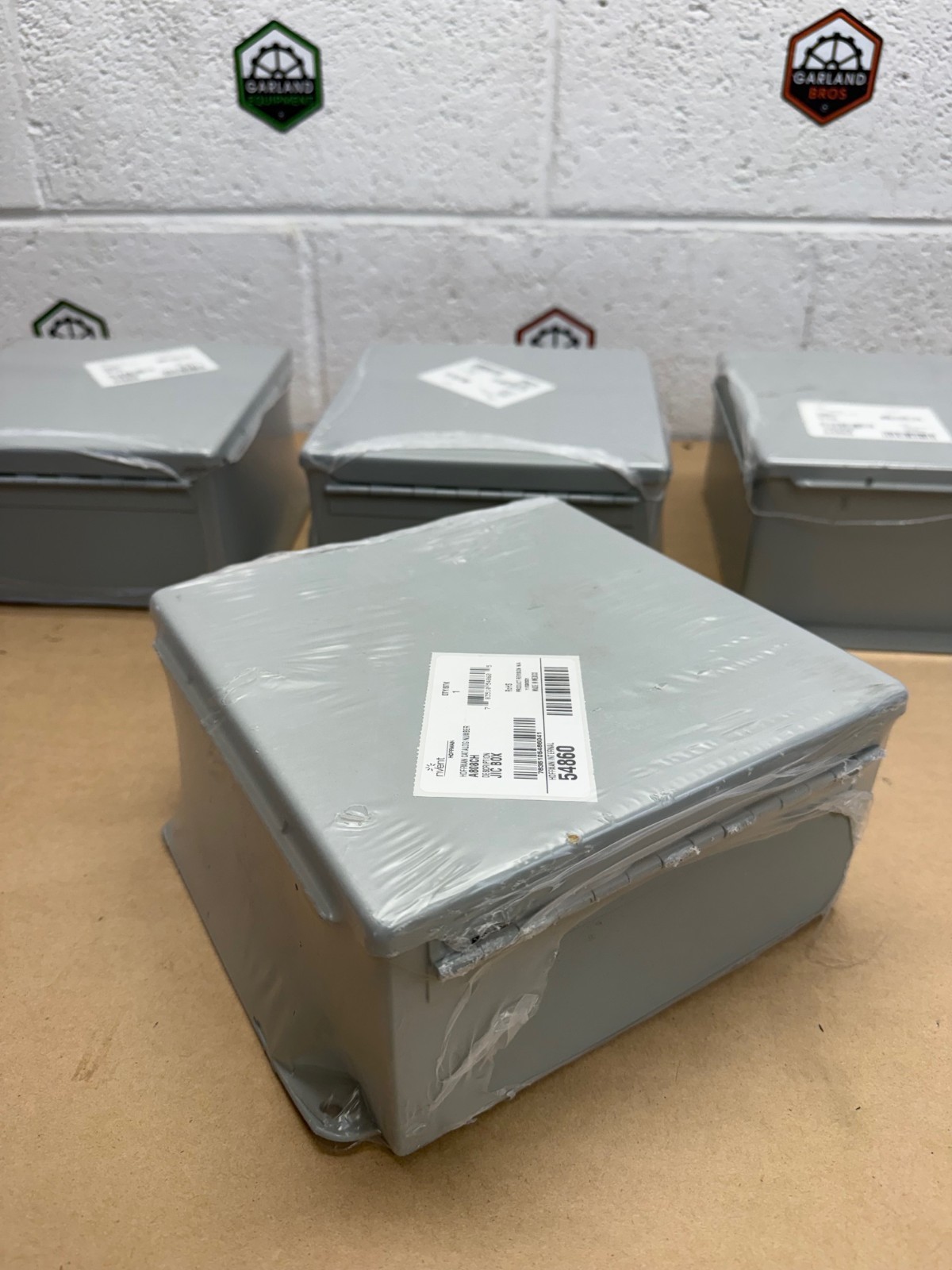Nvent Hoffman A808CH Junction Box/Enclosure, 1 Box of 4 Enclosures *NEW*