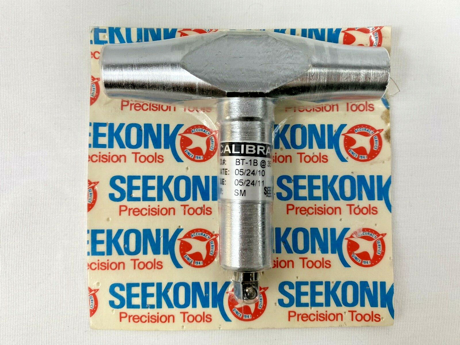 NEW Seekonk Precision Tools BT-1B 1/4″ Drive 35 in / lb T-Handle Torque Wrench !