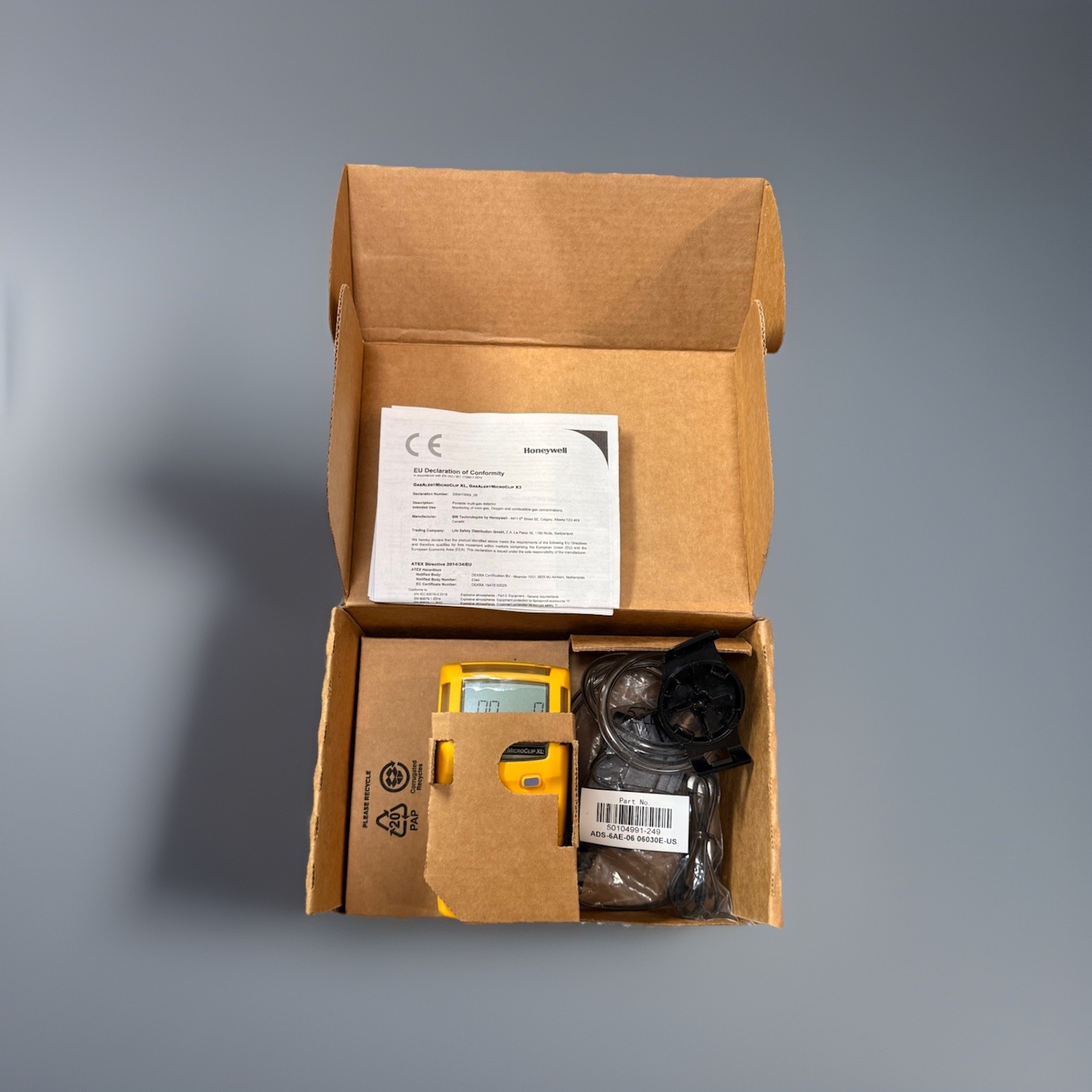 NEW 2025 BW GasAlert MicroClip XL Gas Detect O₂ CO H₂S LEL | MCXL-XWHM-Y-NA