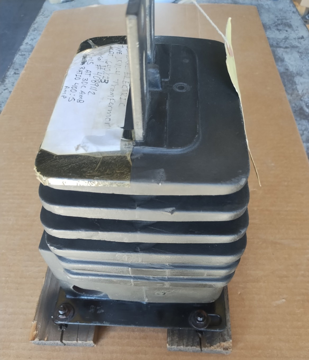 JKW-4 754XO50015 640X23 400:5 8.75 KV OUTDOOR CURRENT TRANSFORMER ITI NEW
