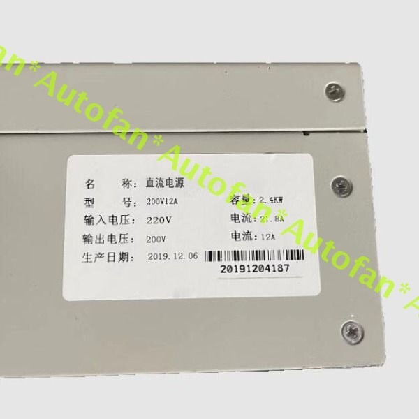 DC Power Supply Adjustable 0-200V 0-10A 2.4KW 200V12A Tested Used