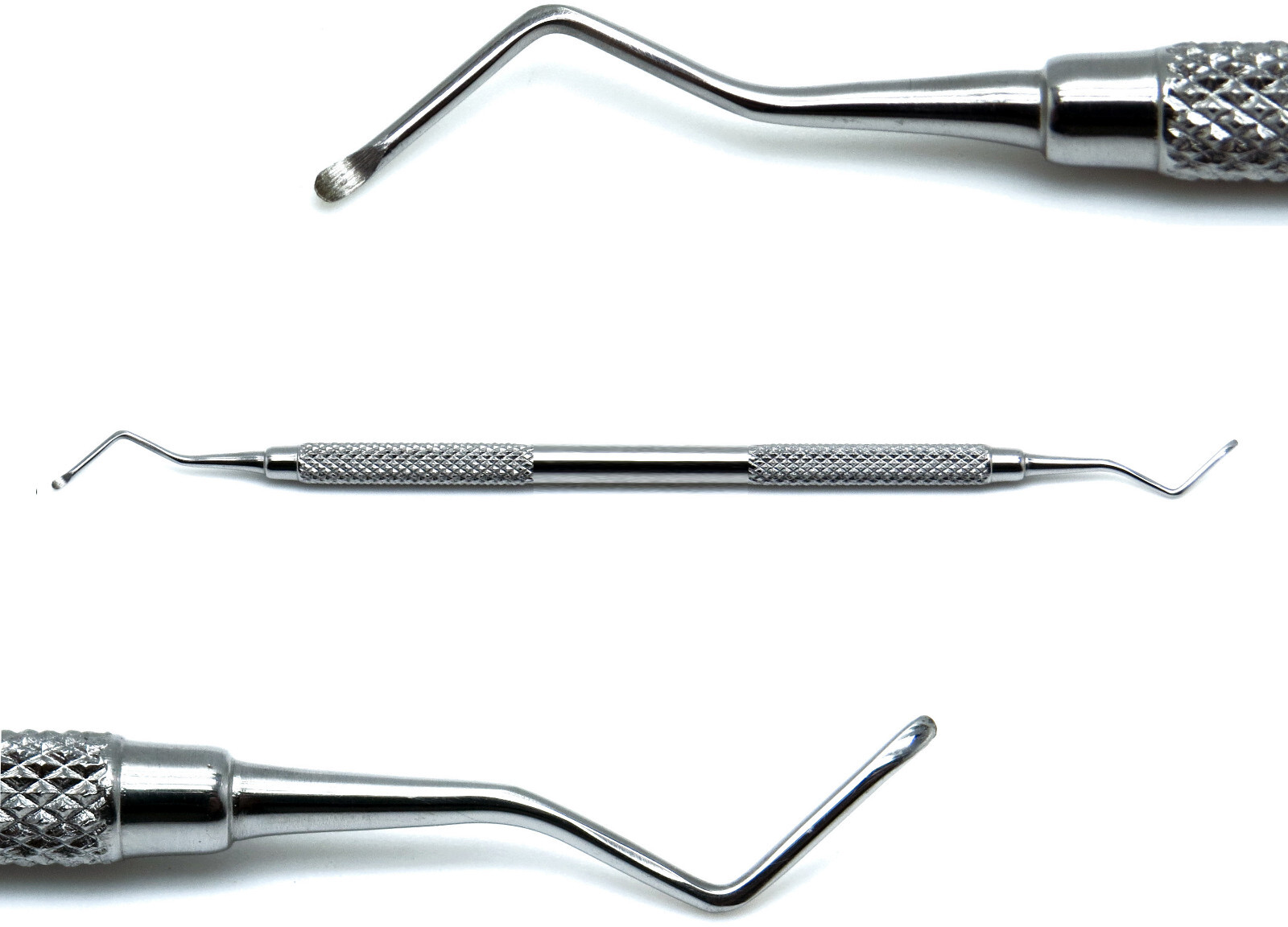 2 Pcs Dental Excavator 815-A & 816-B Spoons 1.2mm, 1.4mm Restorative Instruments