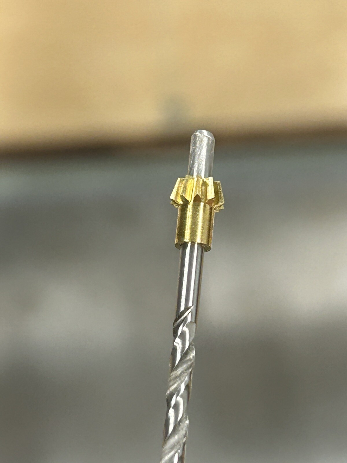 QTY 1 TRADESHIP BRASS 90 DEGREE BEVEL GEAR SET 40/10 TEETH 4:1 RATIO SLOT CAR