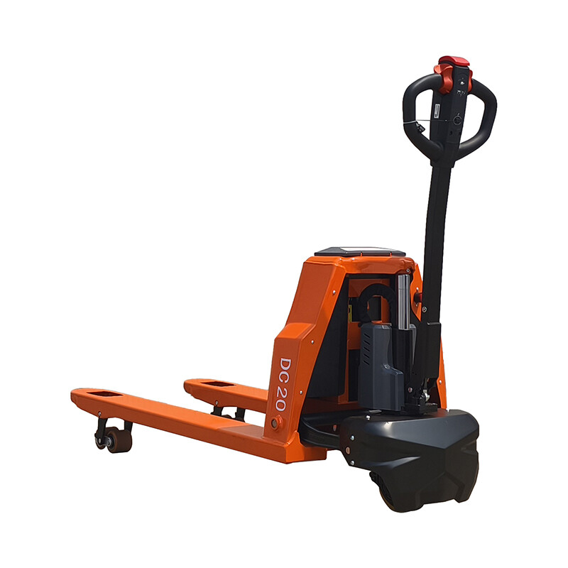 4400LBS Fully Electric Pallet Jack Truck Powered Lithium Battery 48″ x 27″ Forks