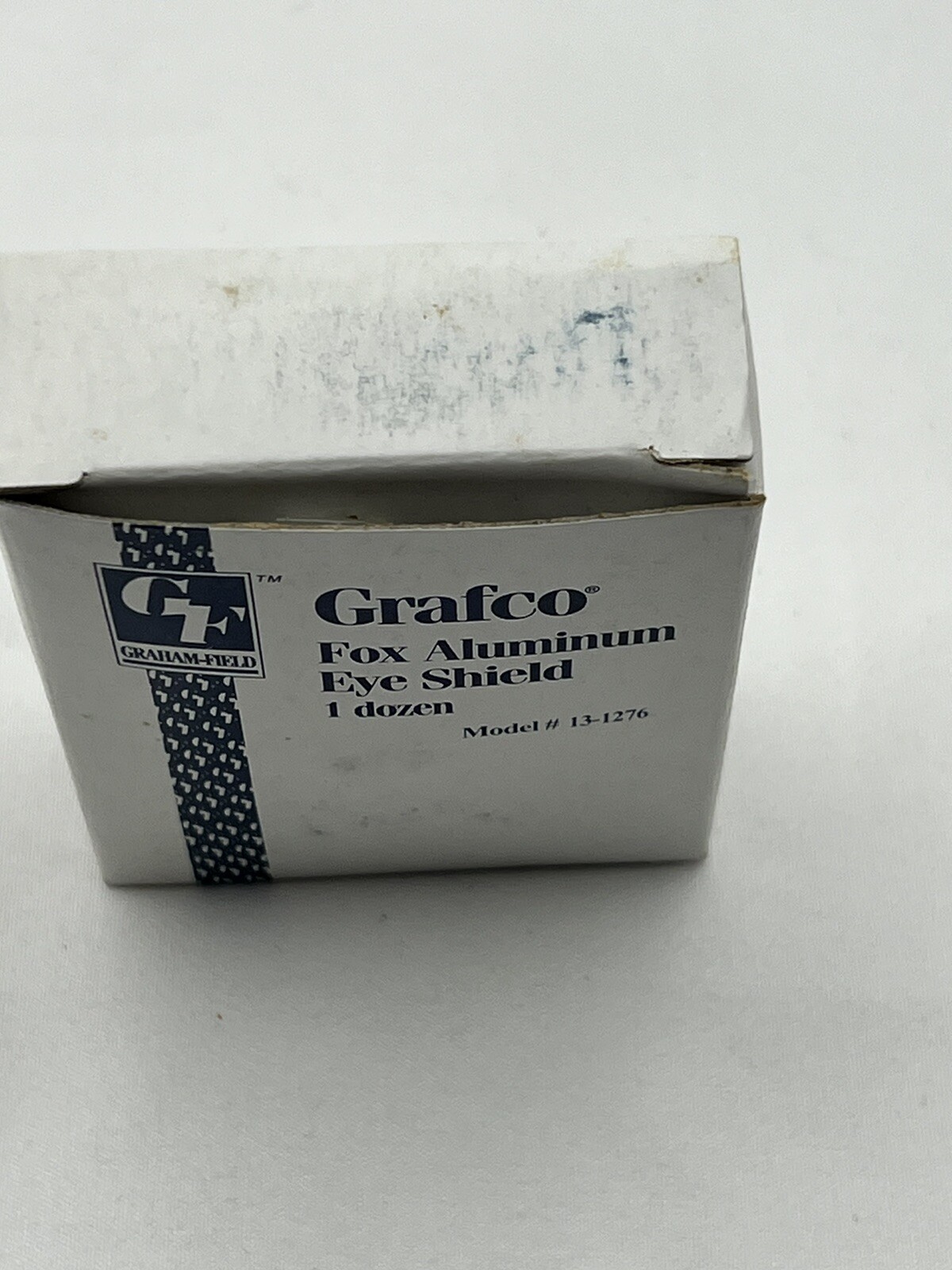 Grafco Fox Aluminum Eye Shield Model 13-1276 12 Shields *NEW*