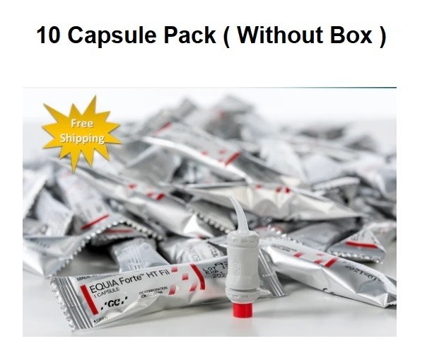 GC JAPAN EQUIA Forte HT Fil BULKFILL Glass Hybrid Dental Restorative Capsules