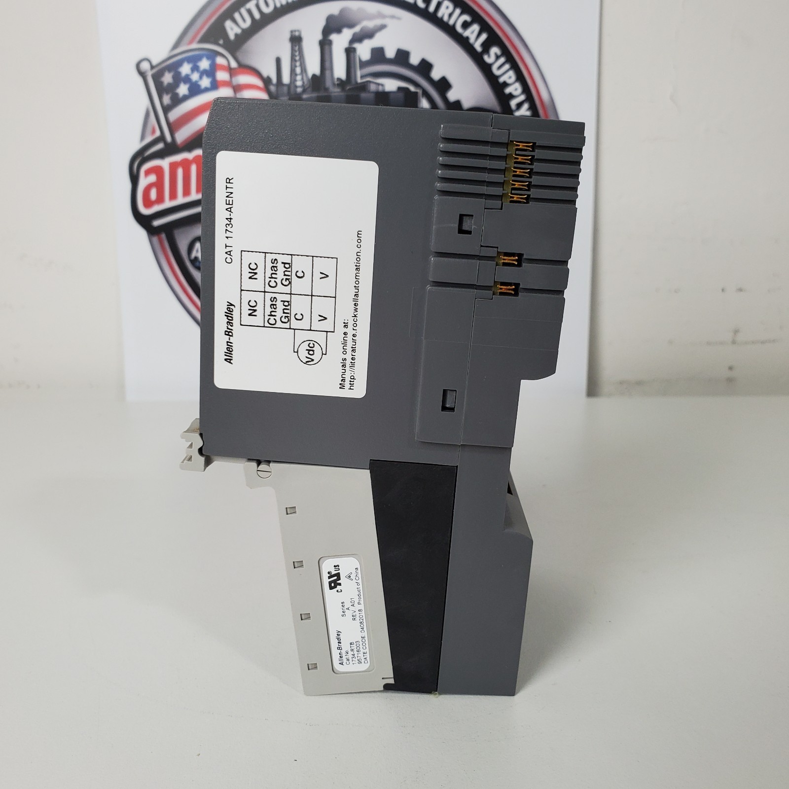 Allen-Bradley 1734-AENTR Series B Point I/O Dual Ethernet Communication Module