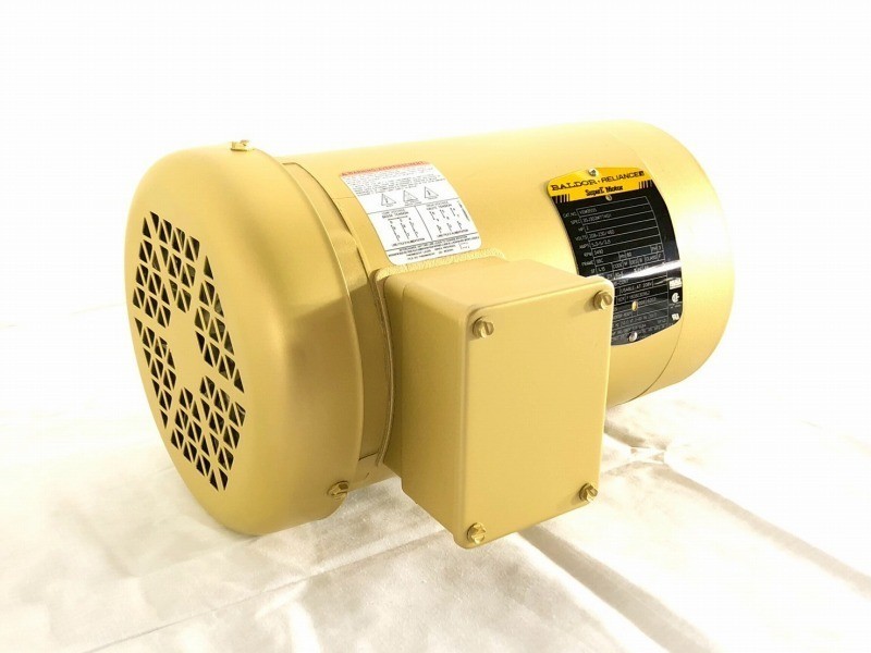 Baldor Reliance VEM3555 Super-E Motor 2HP 208-230/460V 3PH 3490RPM 56C TEFC