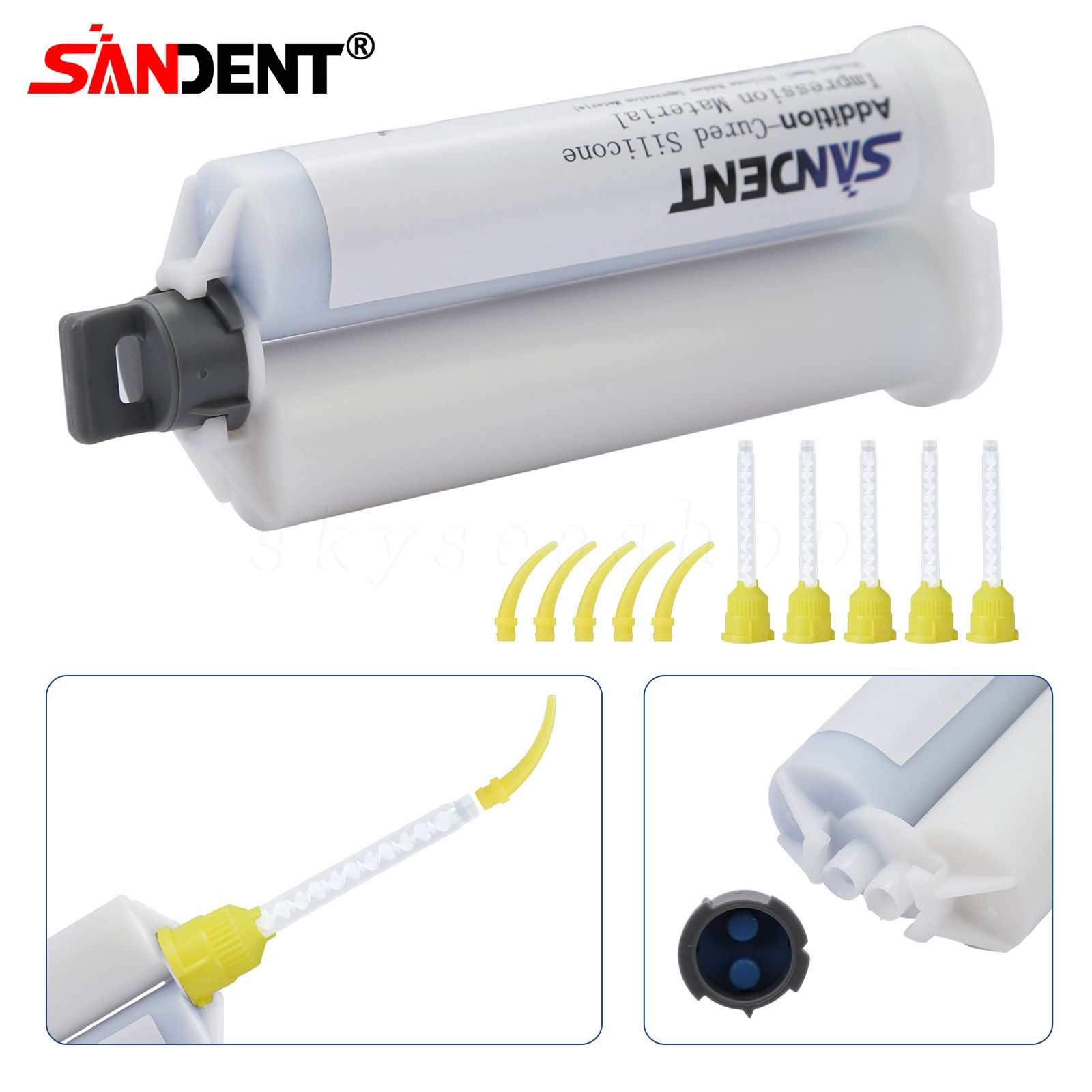 16x Medium Body Fast Set Dental Vinyl Polysiloxane Impression Material VPS PVS
