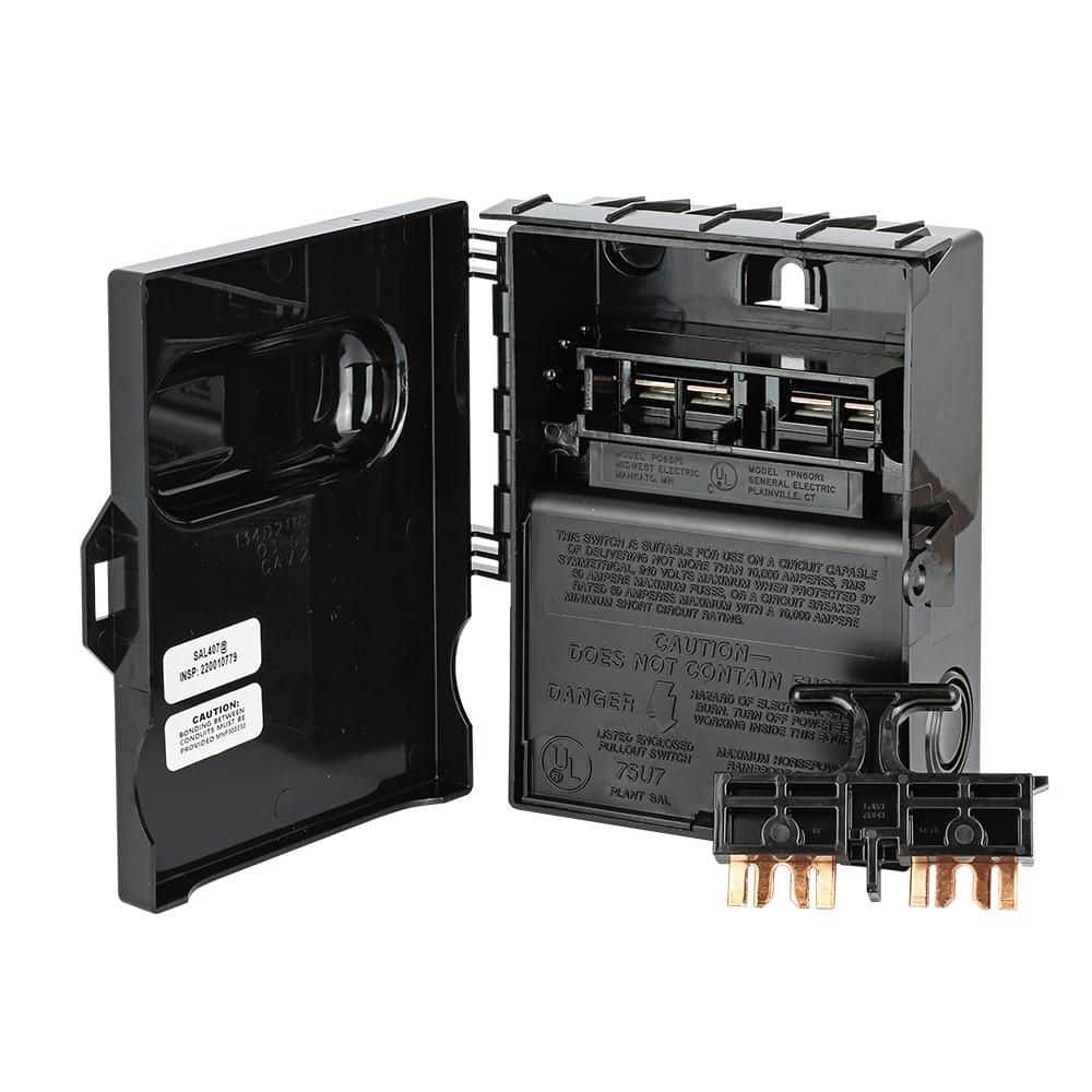 Midwest Electric Products 60 Amp 240-Volt Non-Fuse Non-Metallic AC Disconnect