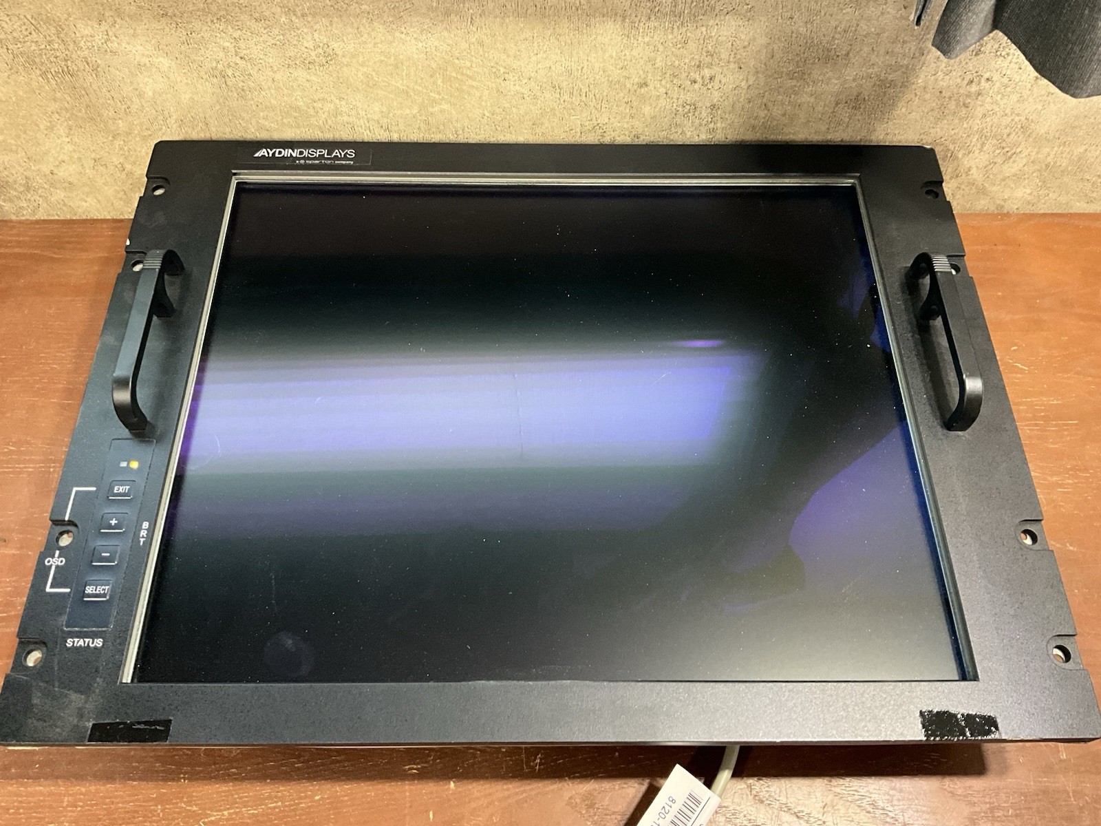 AYDIN DISPLAYS MODEL RFP19 PART NUMBER 356-7089-513 DISPLAY MONITOR