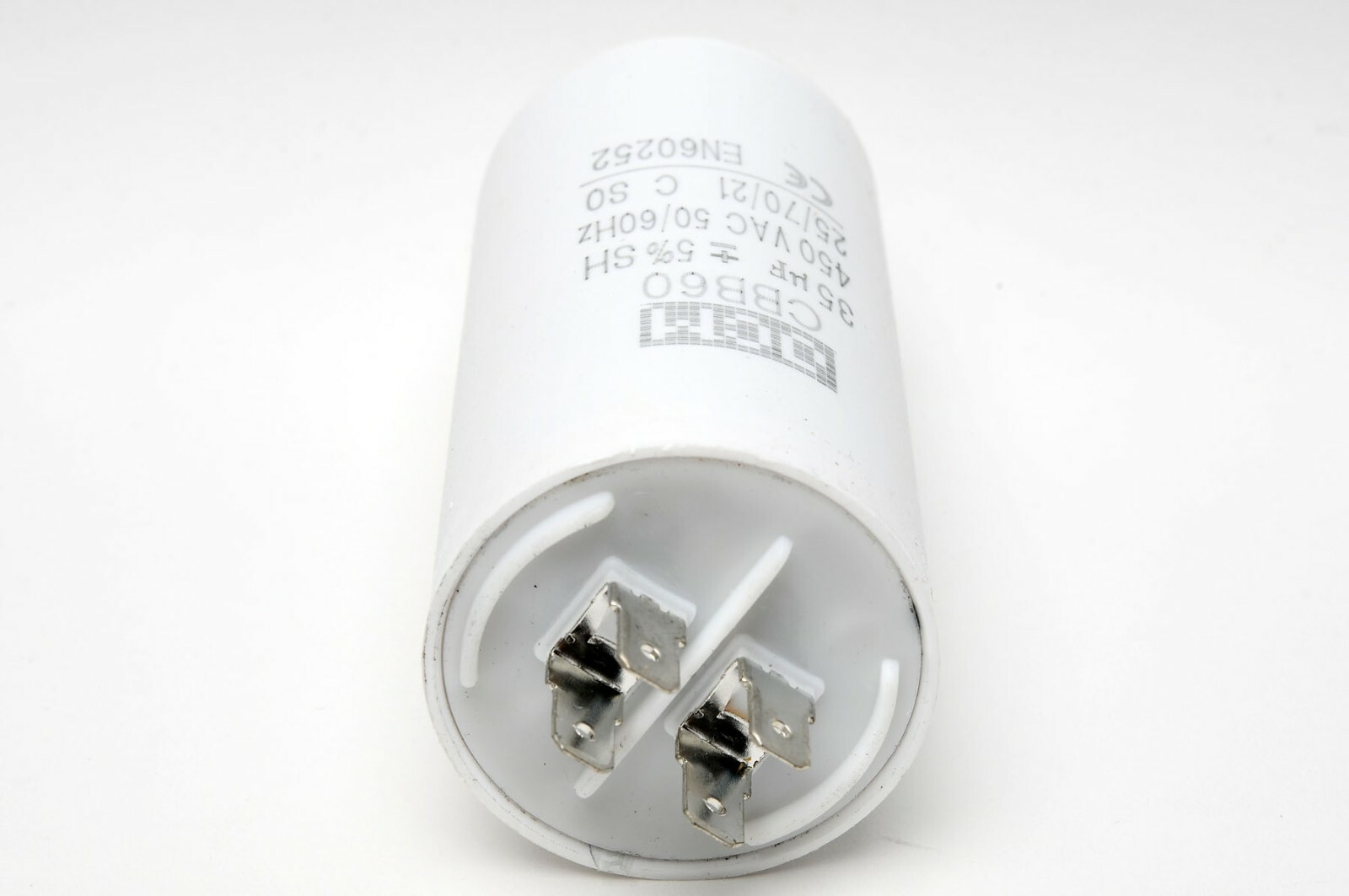 35UF 450VAC Motor Run Capacitor 450V AC CBB60 35 UF Round White 50/60HZ Cap