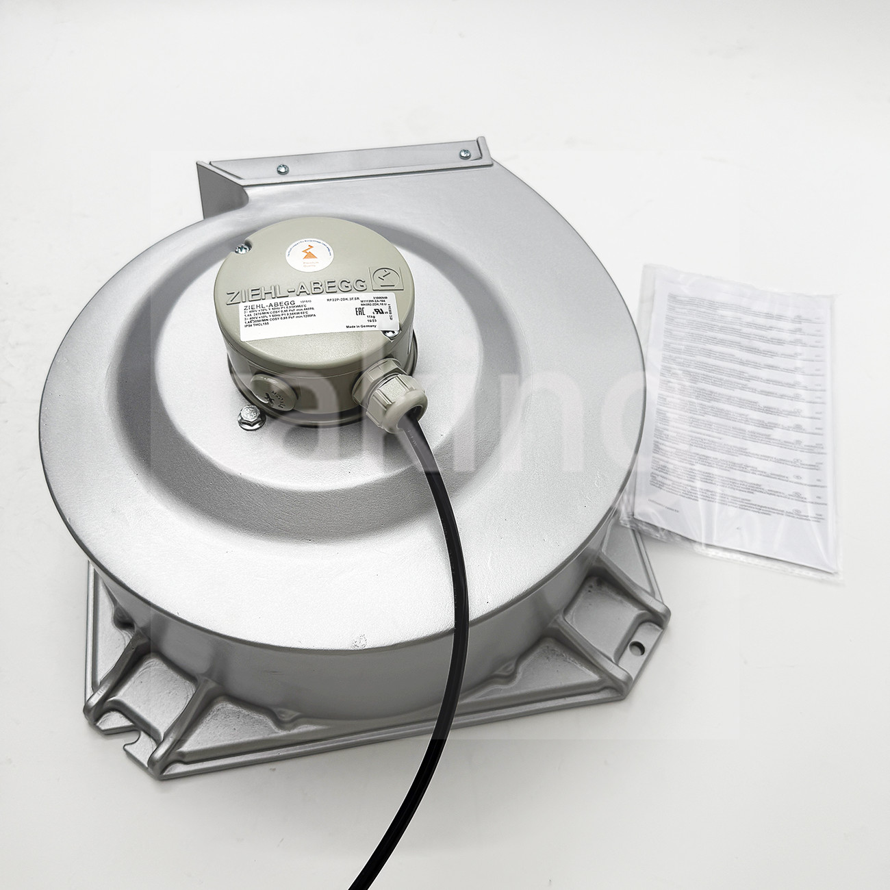 New ZIEHL ABEGG RF22P.2DK.3F.5R Cooling Fan 400V for Siemens Servo Spindle Fan