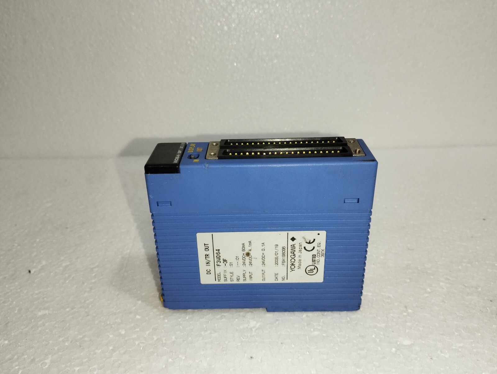 F3WD64-3F Module PLC Yokogawa 1PC I/O 1PCS Plc YOKOGAWA F3WD643F module