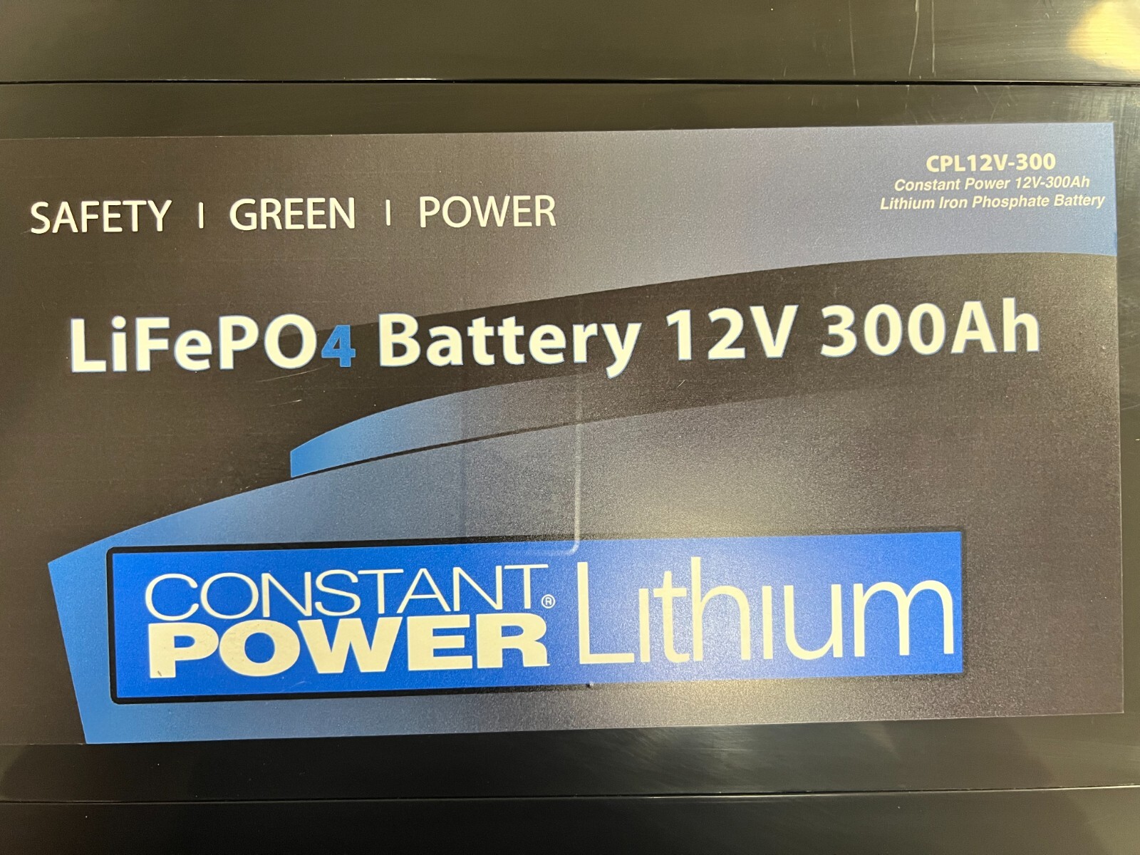 12V 300Ah Constant Power LiFePo4 Battery