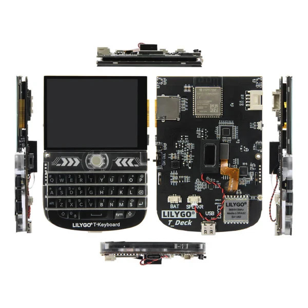 Meshtastic T-Deck LoRa Bundle – Encrypted Communication, Free Messages, New UI