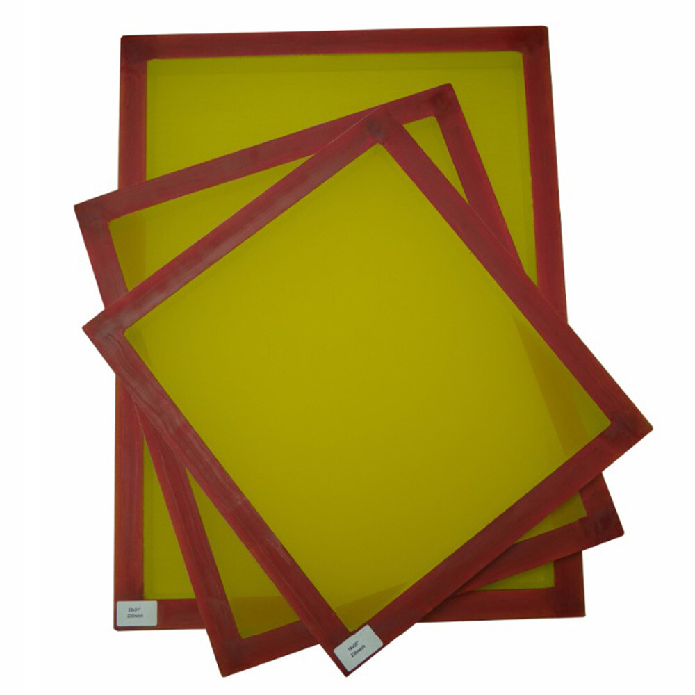 6pcs/pack 20″ x 24″ Aluminum Screen Printing Screen, 305 Yellow Mesh Count
