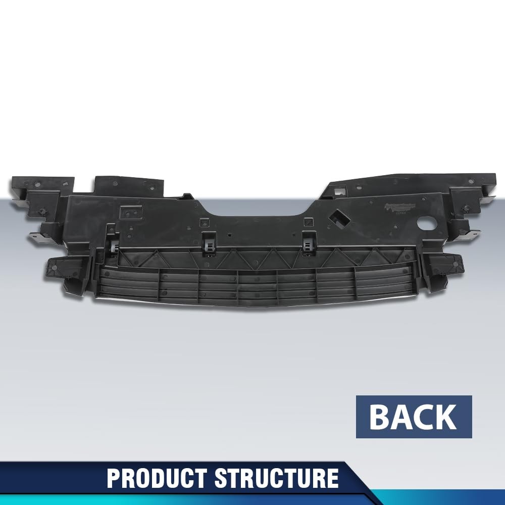 Upper Grille Air Deflector Jeep Cherokee 2019-2021 68437115AA CH1218119 Black