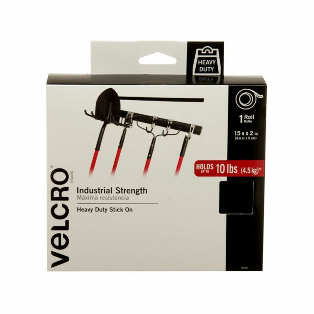 NEW VELCRO Brand Hook and Loop Industrial Strength Tape Roll, 15 Feet x 2 Inches