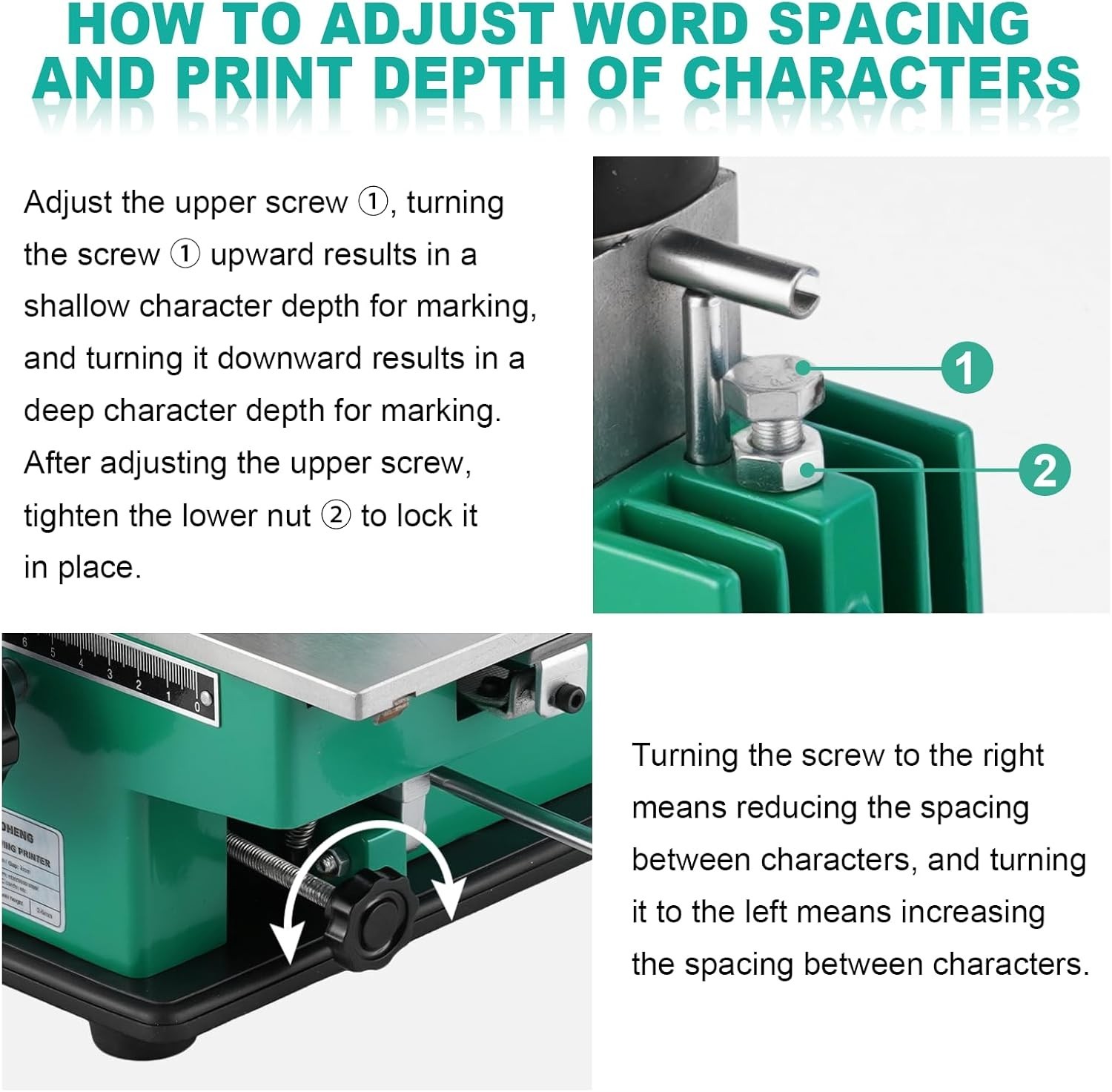 Metal Nameplate Stamping Machine Semi-Automatic Embosser Dog Tag Printer Label M