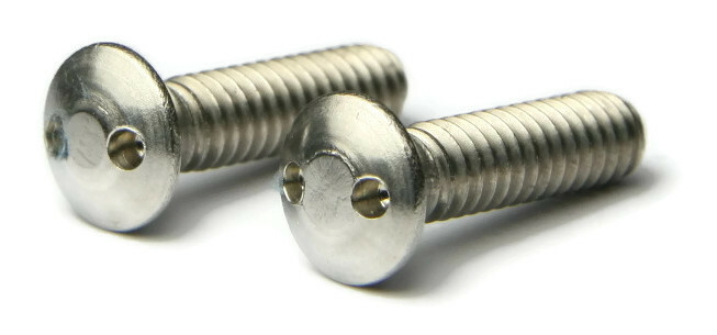 #10-24 | Stainless Steel Spanner Security Oval Head Machine Screw – Select Size