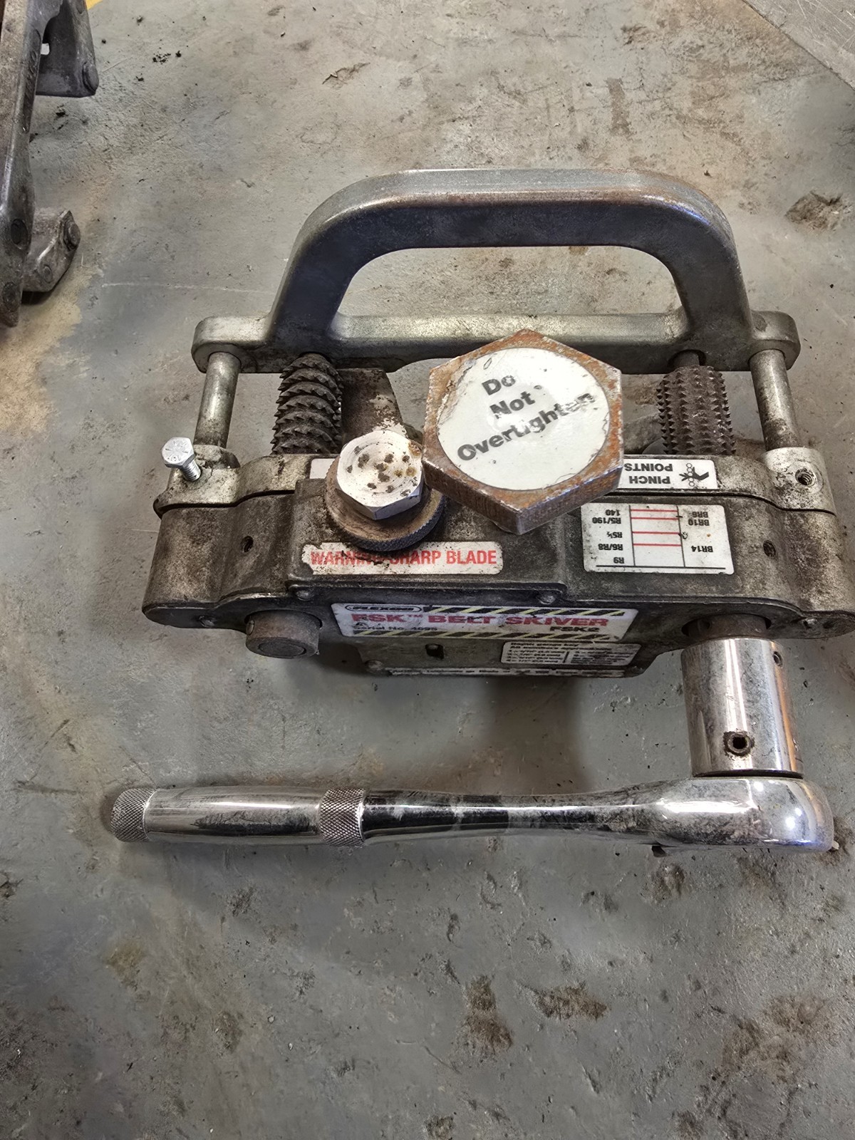 FLEXCO FSK BELT SKIVER FSK2 W/ Ratchet