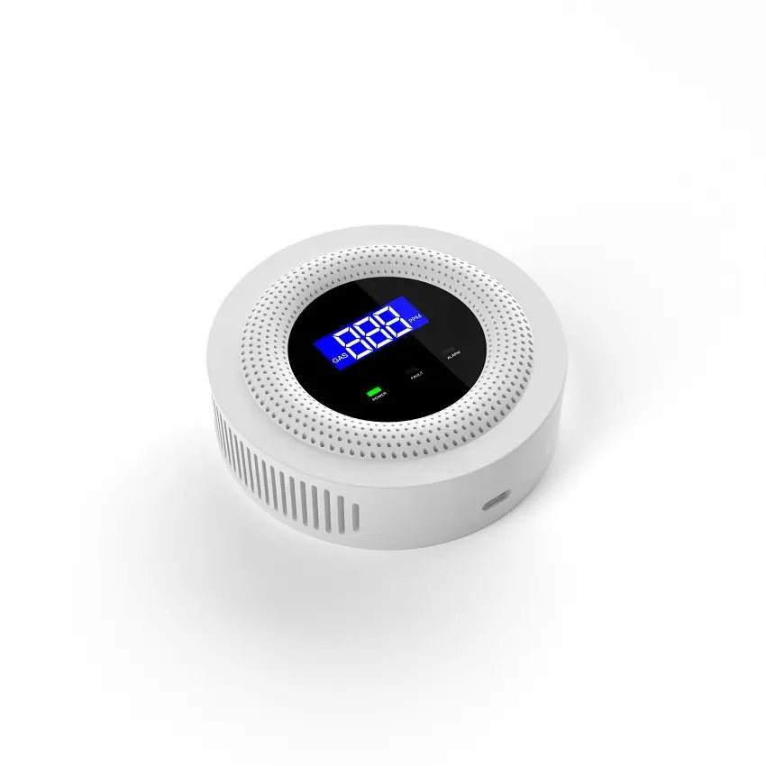 Smart Gas Leak Detector Wifi Digital Natural Gas Leakage Alarm Led Sensor