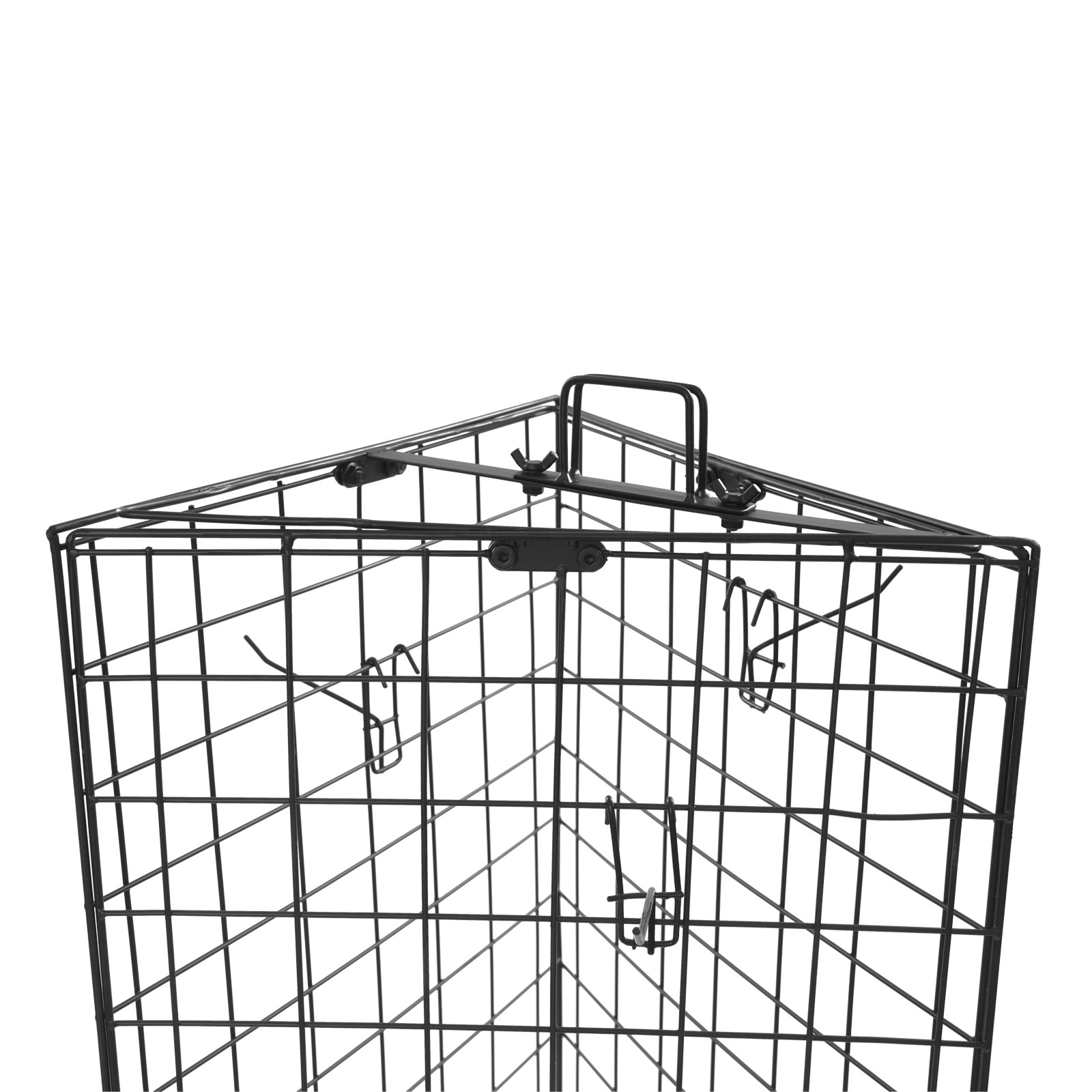 Triangular Grid Panel Display Stand Floor Standing Gridwall Display Stand