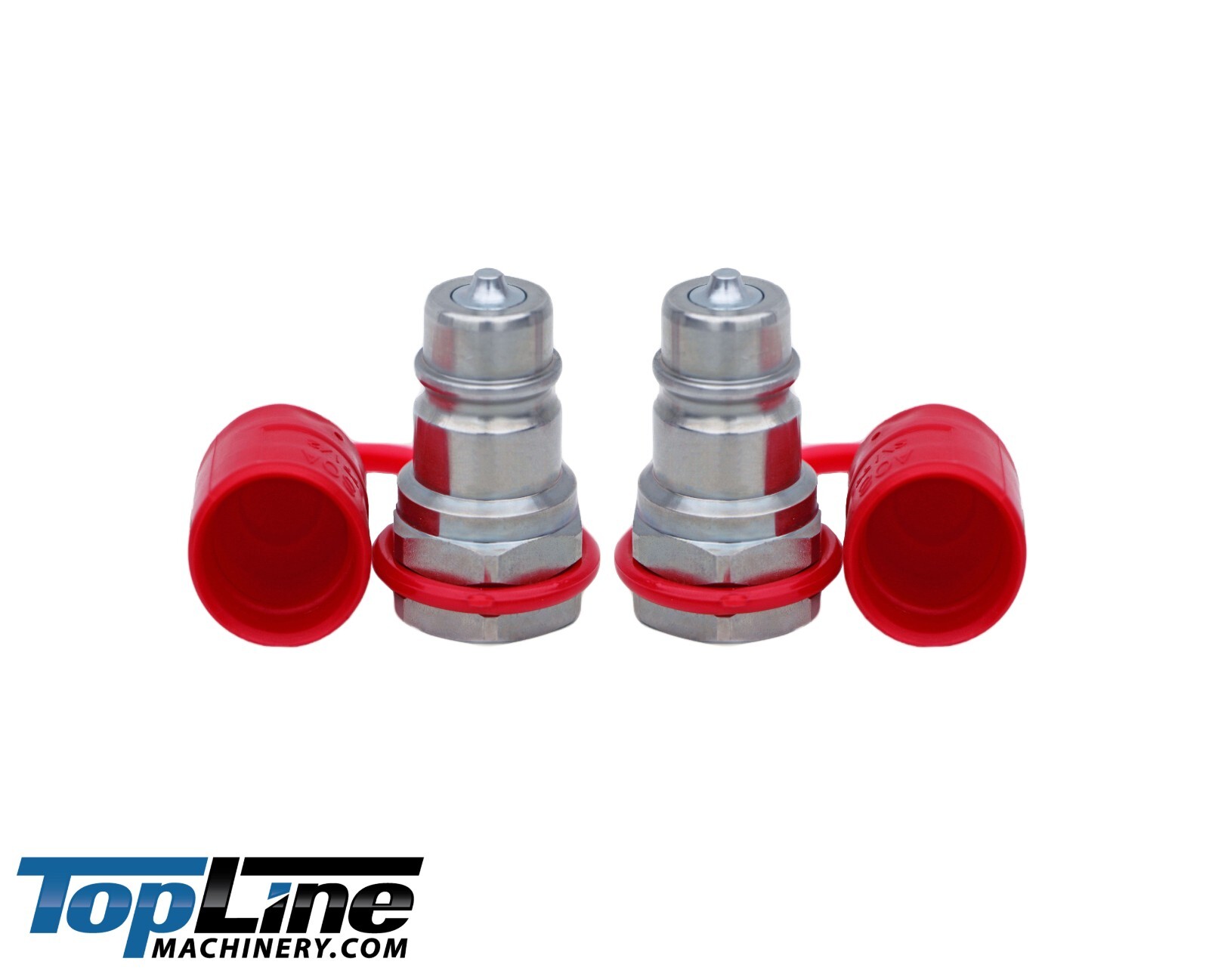 TL37-M 1/2″ NPT Thread Ag Quick Connect Coupler Poppet Valve Tractor (pack of 2)