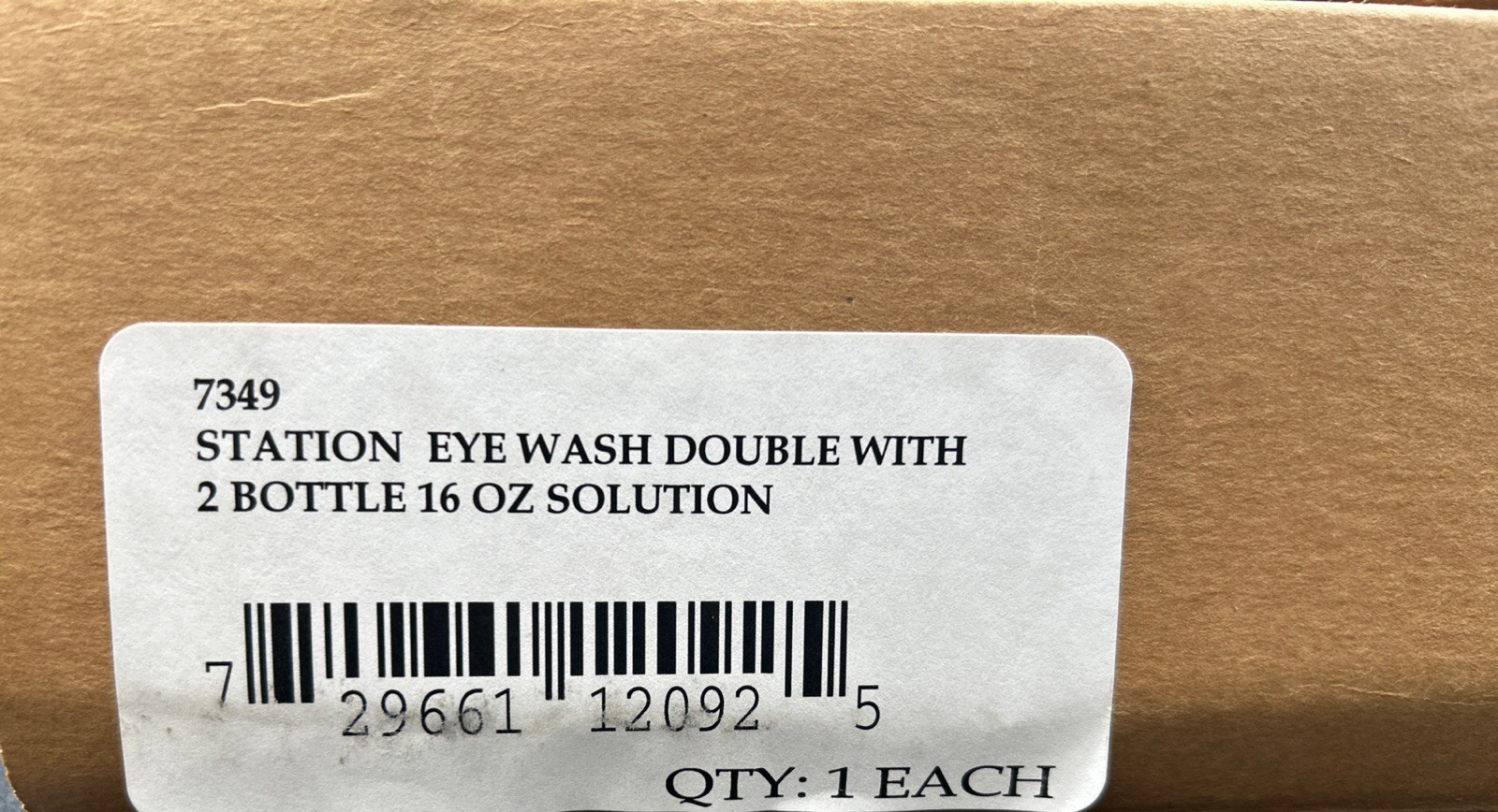 Impact Products 7349 Double Eyewash Station w/ 16oz. Solutions – NEW