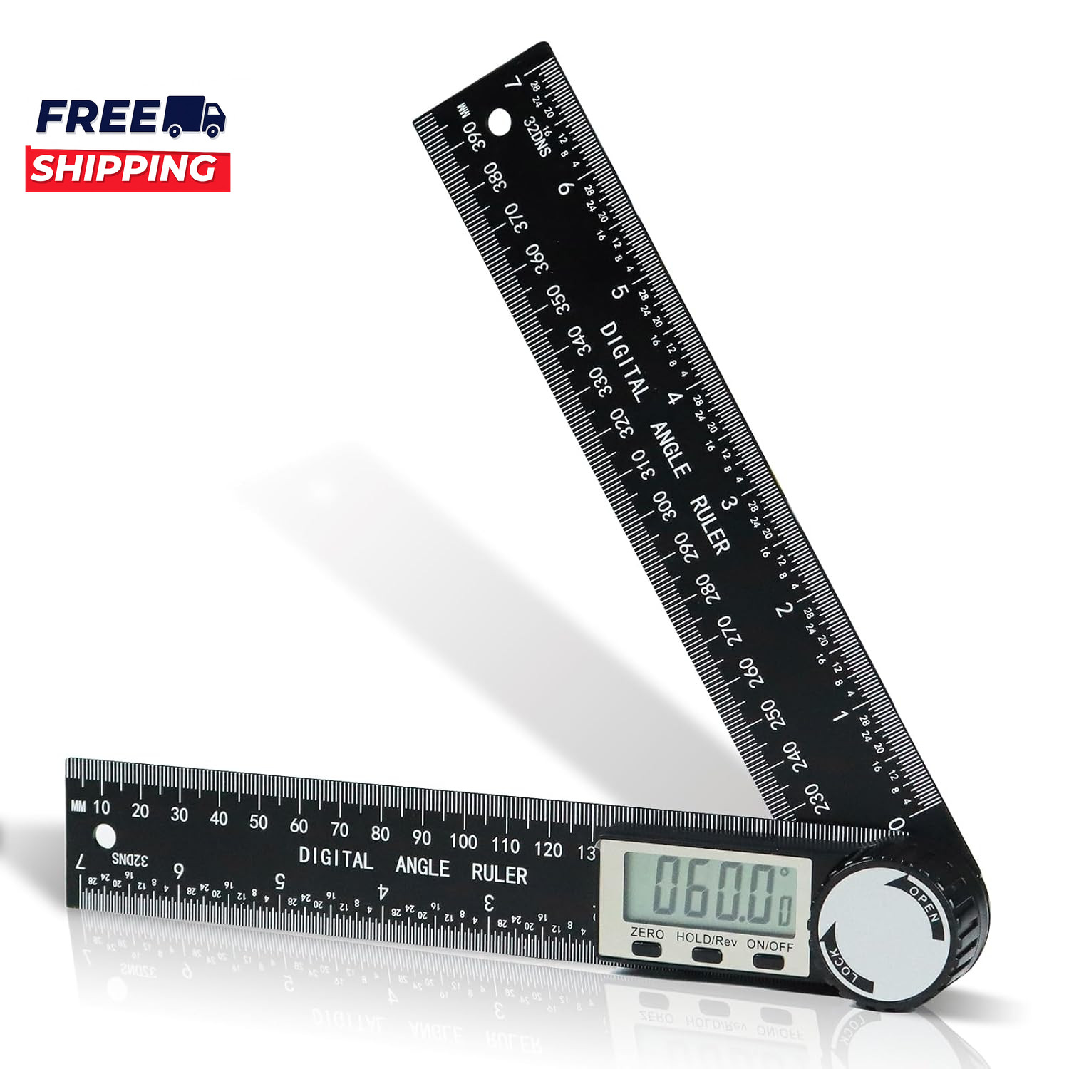 Third Generation Protractor Angle Finder Digital Angle Ruler