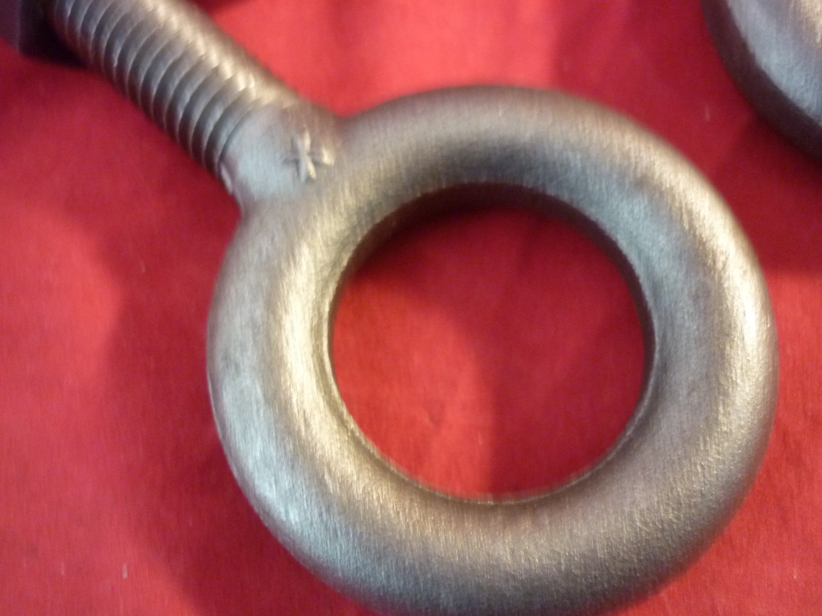 6 PIECES 1/2″ X 13 LIFTING EYE BOLTS WITH NUTS MADE IN USA