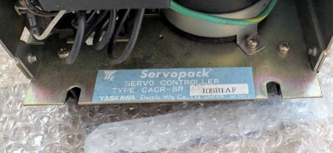 YASKAWA CACR-SR10SB1AF Servo Drive US Free TAX Pulled from working machine