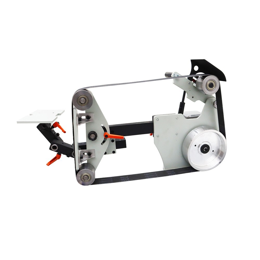 72in Belt Sander Grinder Knife Sharpener Polishing Machine w/ 3 Belts 220V 1500W