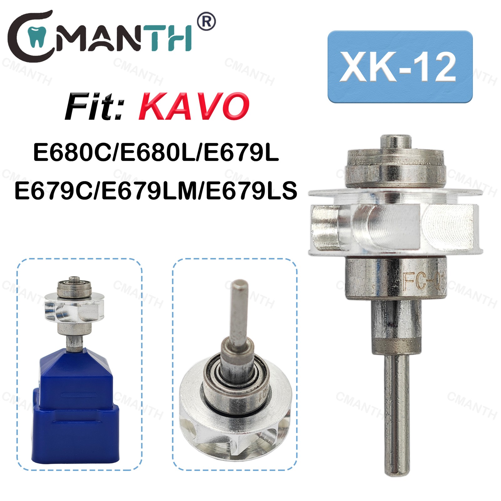 Dental Handpiece Rotor Turbine Cartridge For High Speed KAVO E679L E680C E680L
