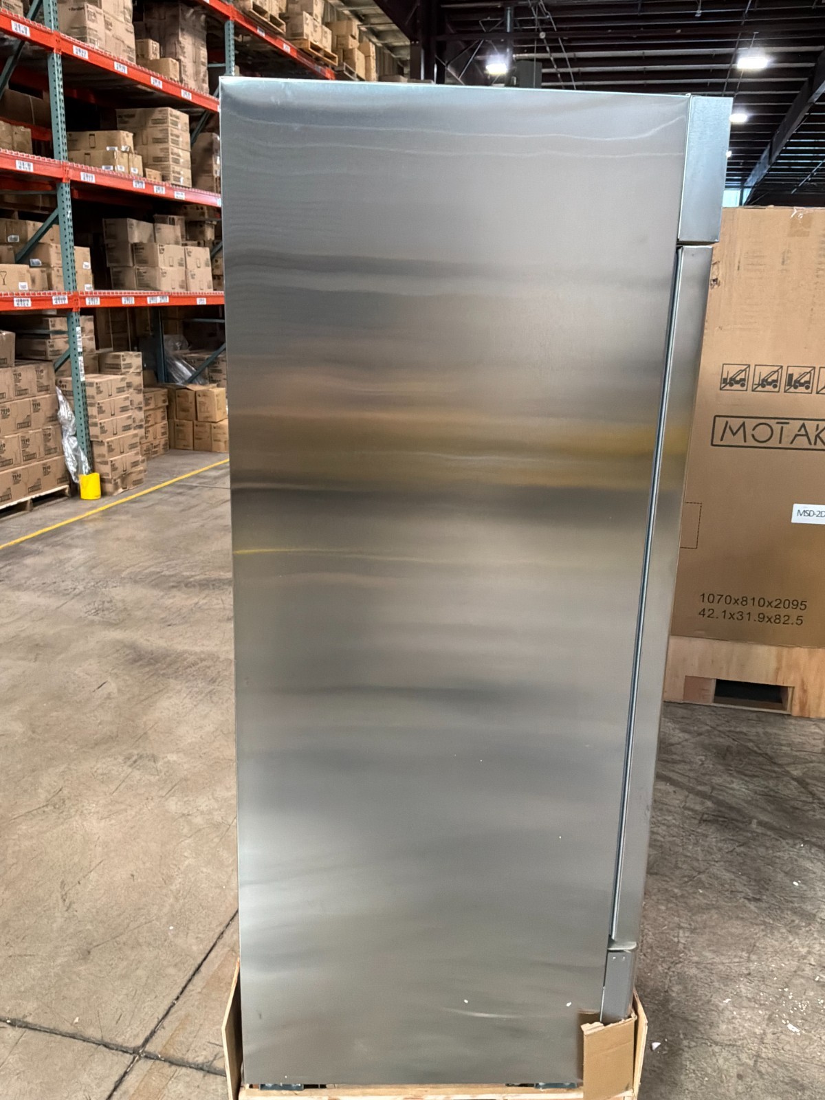 |5084| MoTak MSD-1DF-BAL-X 29″ One Section Reach In Freezer, (1) Right Hinge So