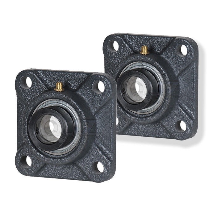2x 1.625in Square Flange Unit Cast Iron SAF209-26 Mounted Bearing SA209-26G+F209