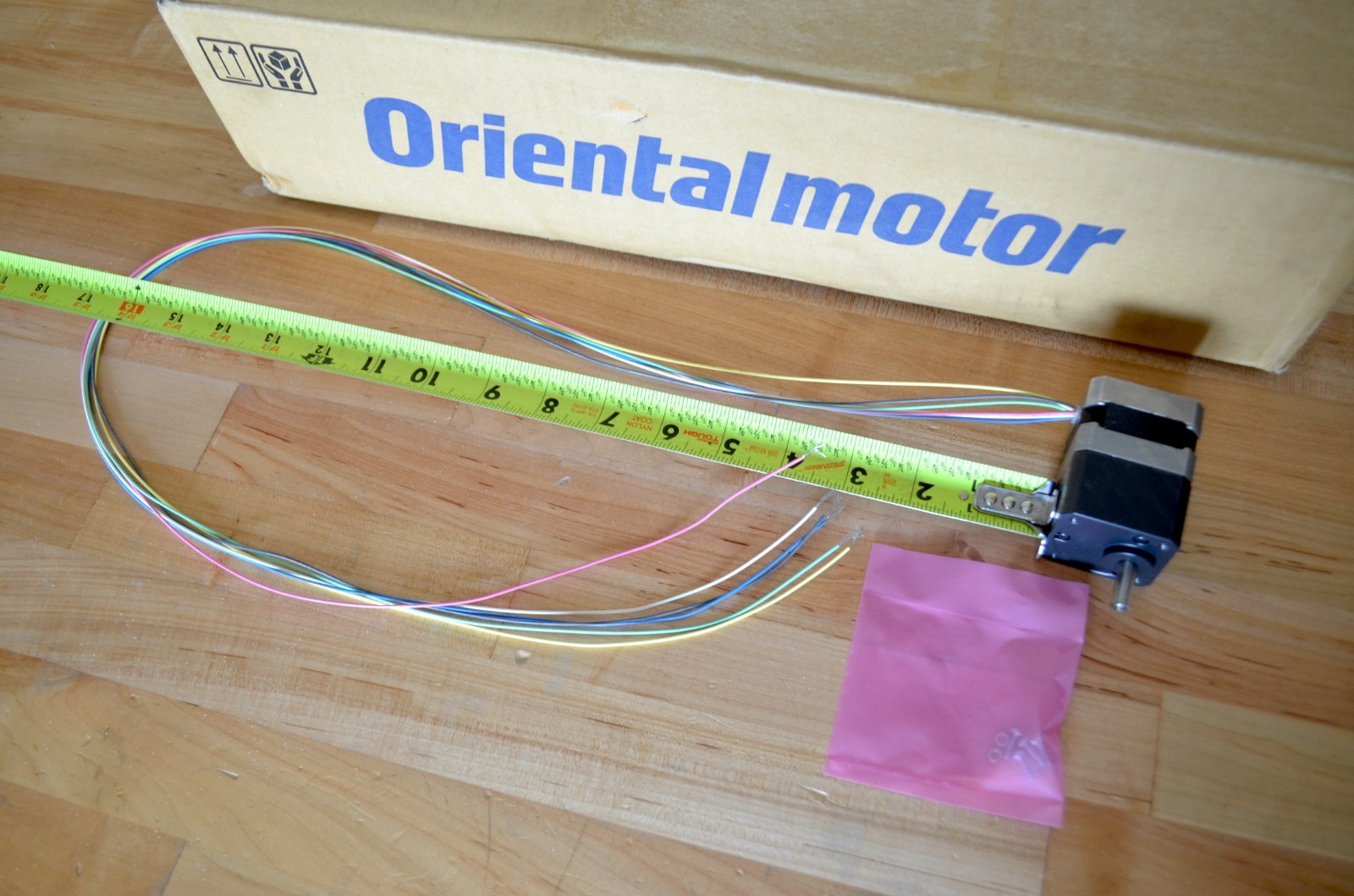 NEW Vexta Oriental PK243A1ASG10C1 Nema17 2-Phase Stepper Stepping Motor 78oz-in