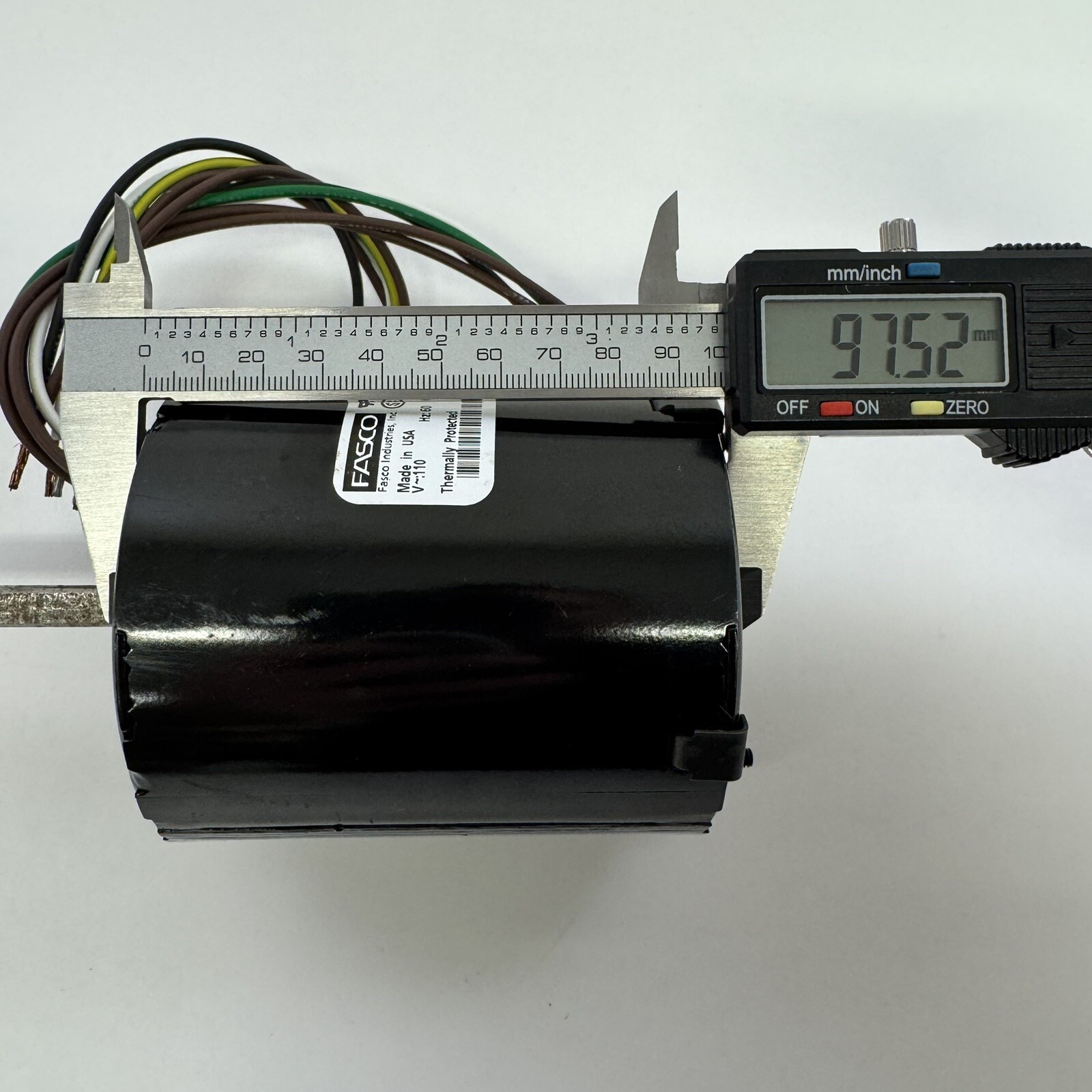 Fasco Type U90B1 Motor Fan 71902108 1.8 Amp 1100 RPM New Old Stock