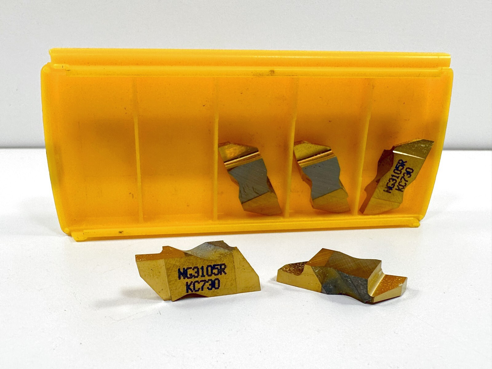 KENNAMETAL NG3105R New Carbide Inserts Grade KC730 5pcs