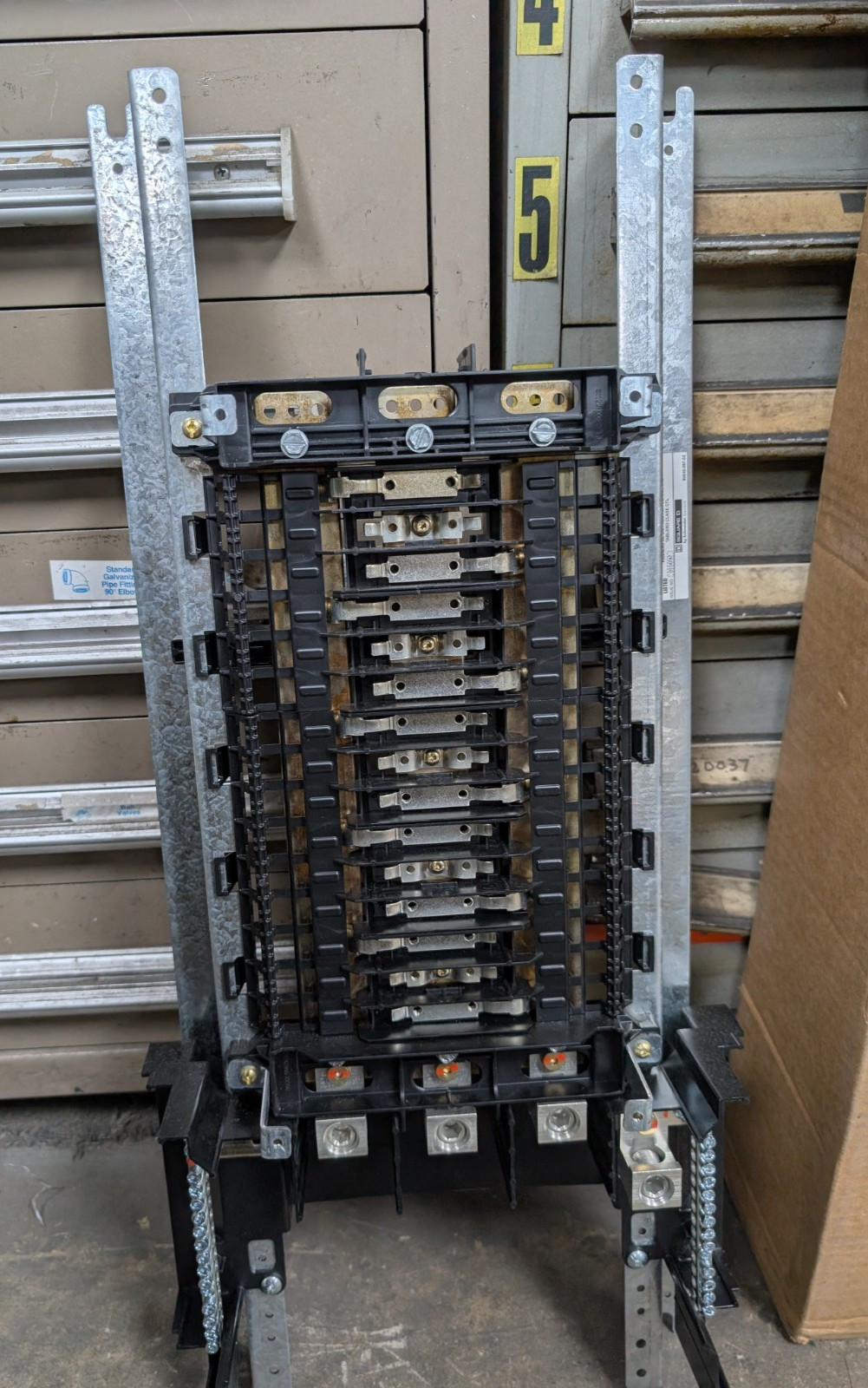 🤪 SQUARE D 225 AMP MAIN LUG PANELBOARD INTERIOR 240 VAC 3Ø 4W NQ430L2C