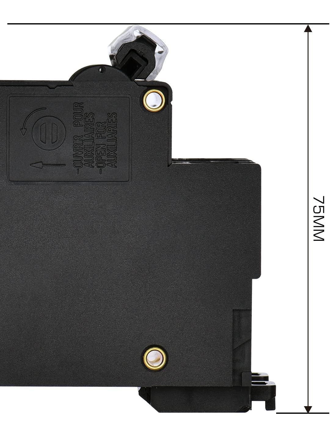 DIHOOL DC Circuit Breaker 100 Amp Solar Disconnect Switch 2p 1000V for PV, UPS,