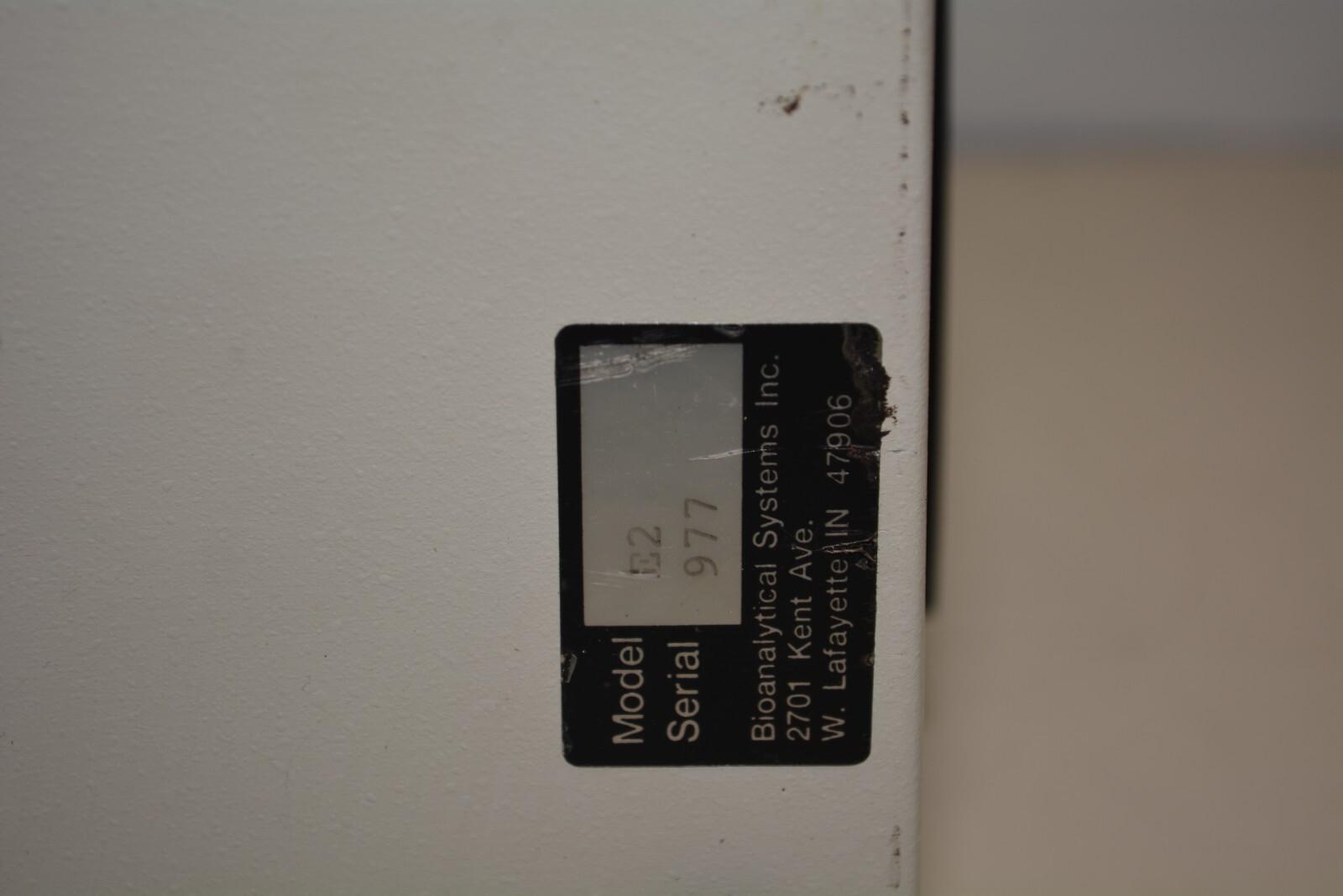 BASI Bioanalytical Systems Epsilon Model E2 Electrochemical Detector #W984