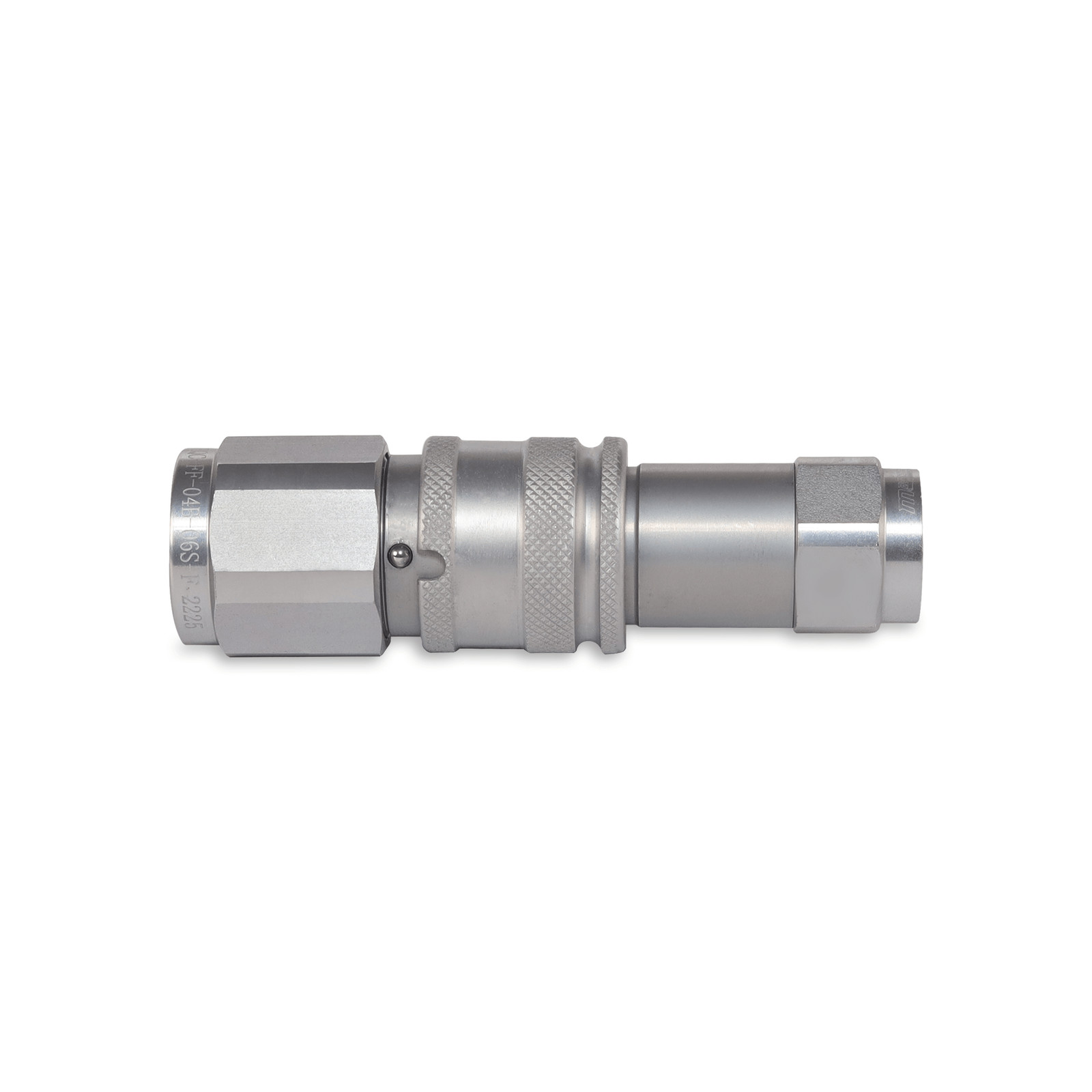 1/4″ Flat Face Hydraulic Quick Couplers Set – 3/8″ SAE Thread
