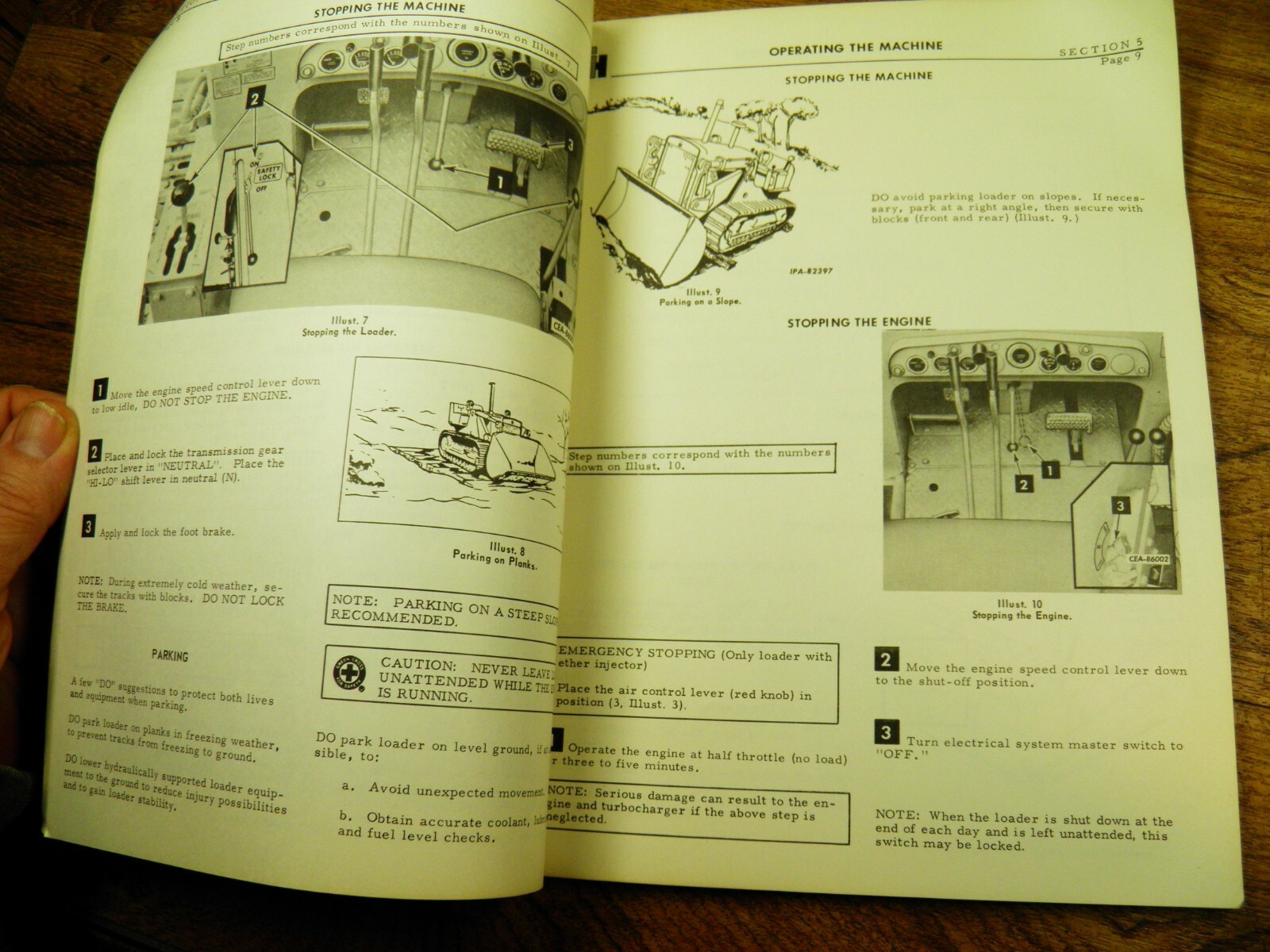 INTERNATIONAL 250B 250 SERIES B LOADER OPERATORS MANUAL
