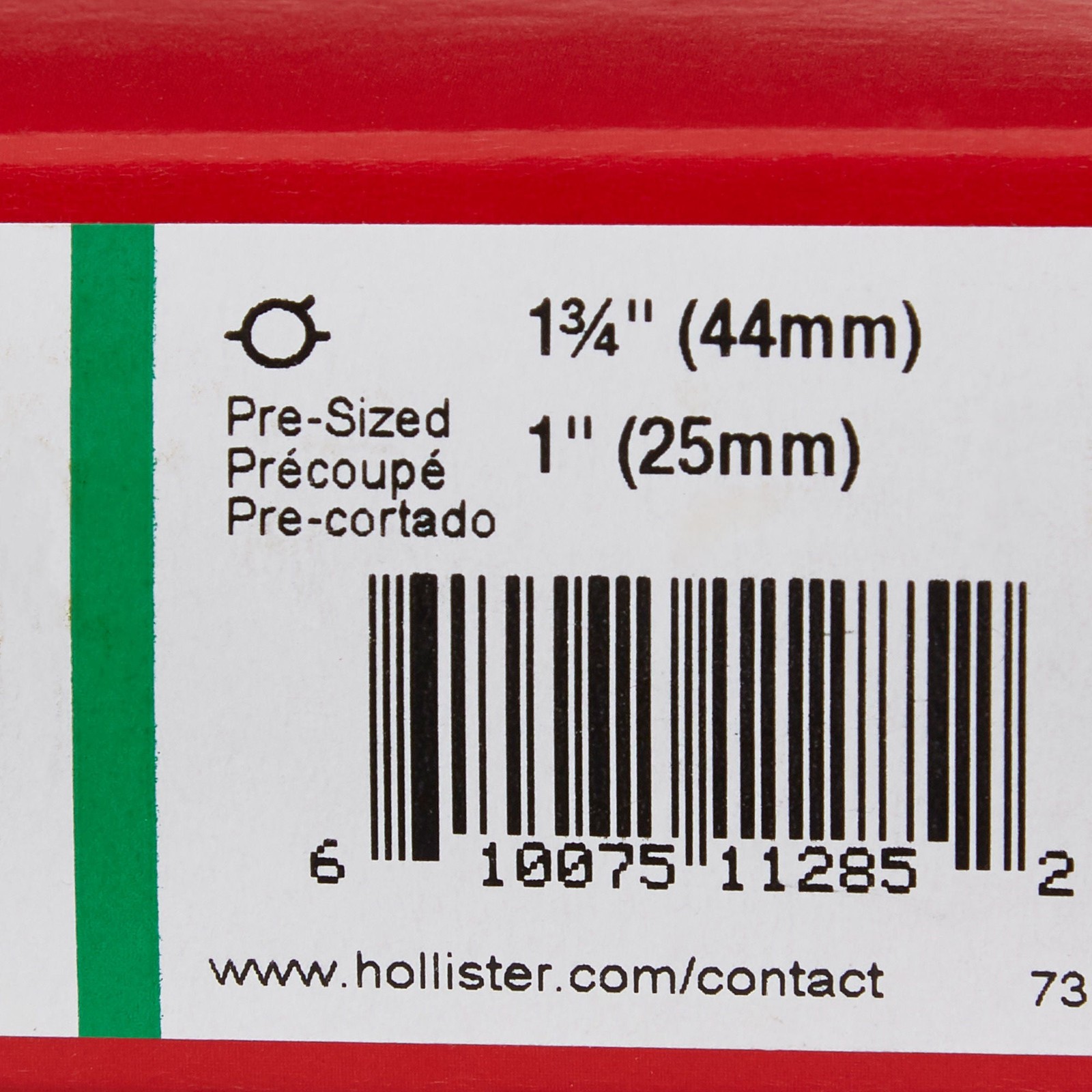 Hollister Precut Extended Wear Ostomy Barrier 44 mm Flange 5 per Box